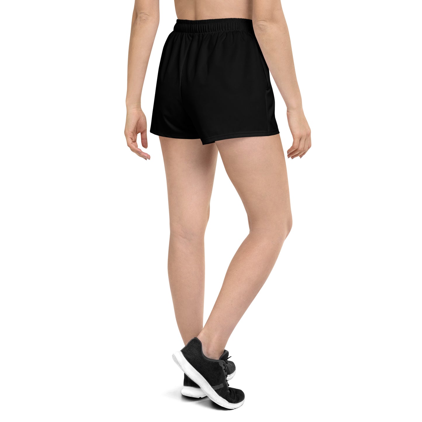 Roller Daze (Black) Women’s Recycled Athletic Shorts