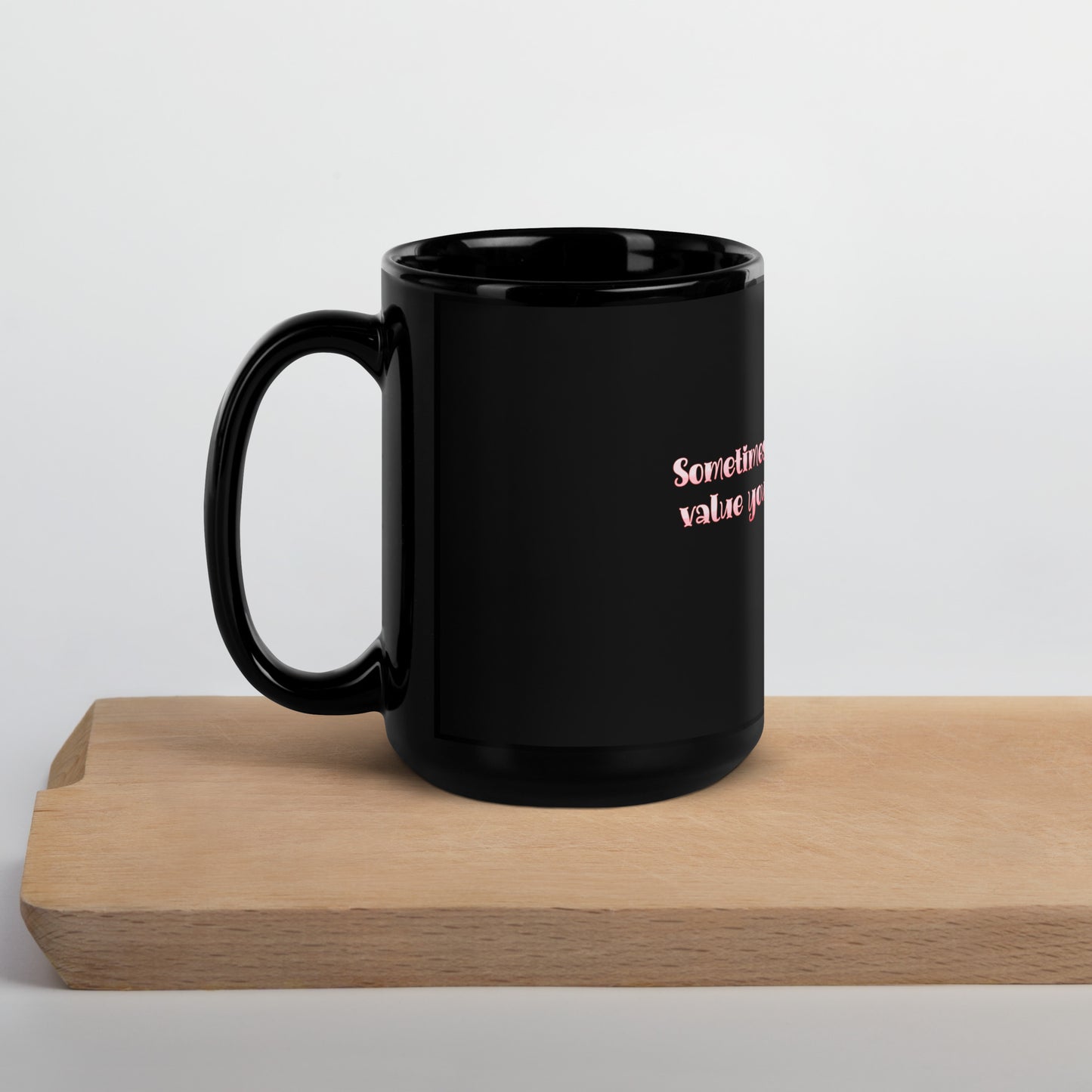 It Takes Practice Black Glossy Mug