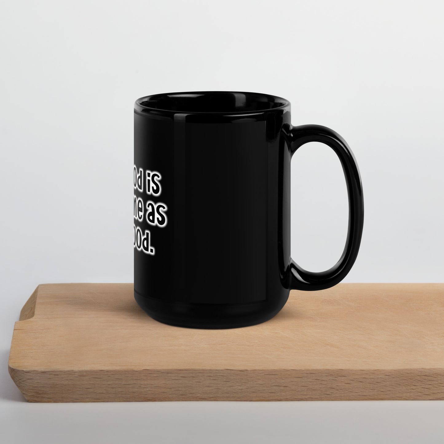 Highest Good #1 Black Glossy Mug