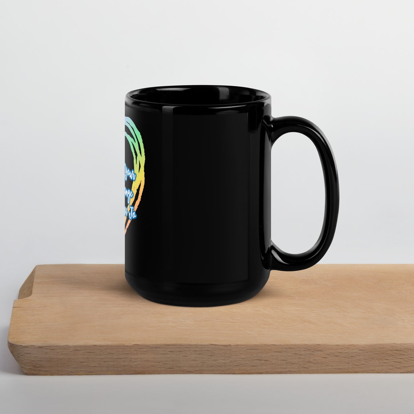 Change The Access #2 Black Glossy Mug