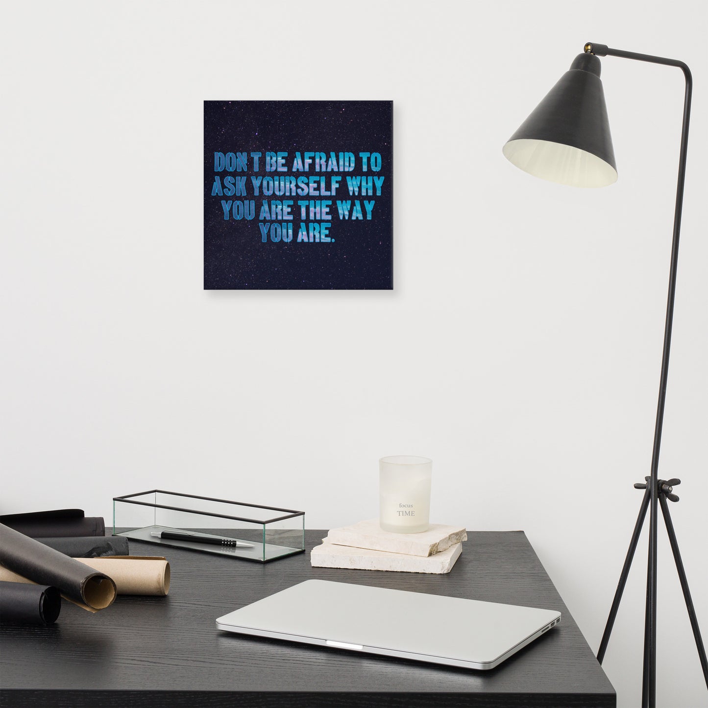 Ask Yourself #1 Canvas