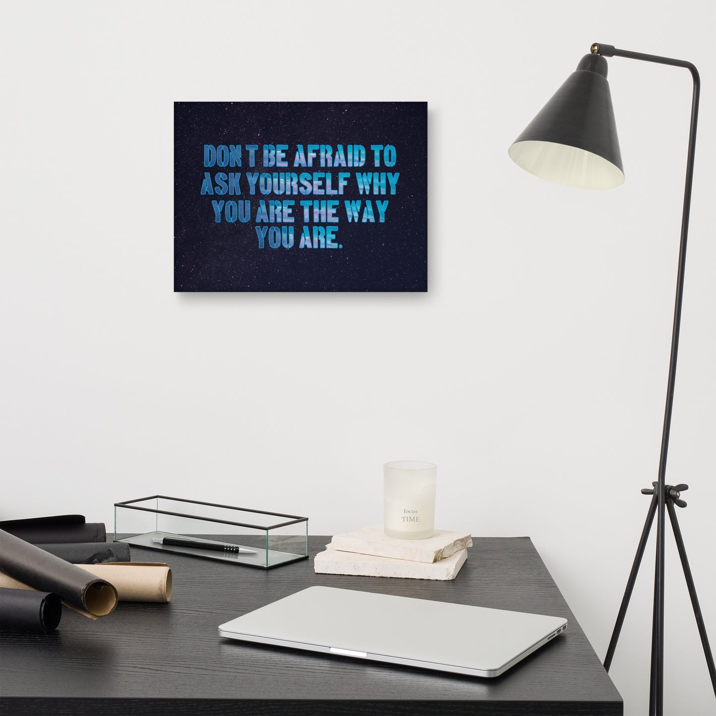 Ask Yourself #1 Canvas