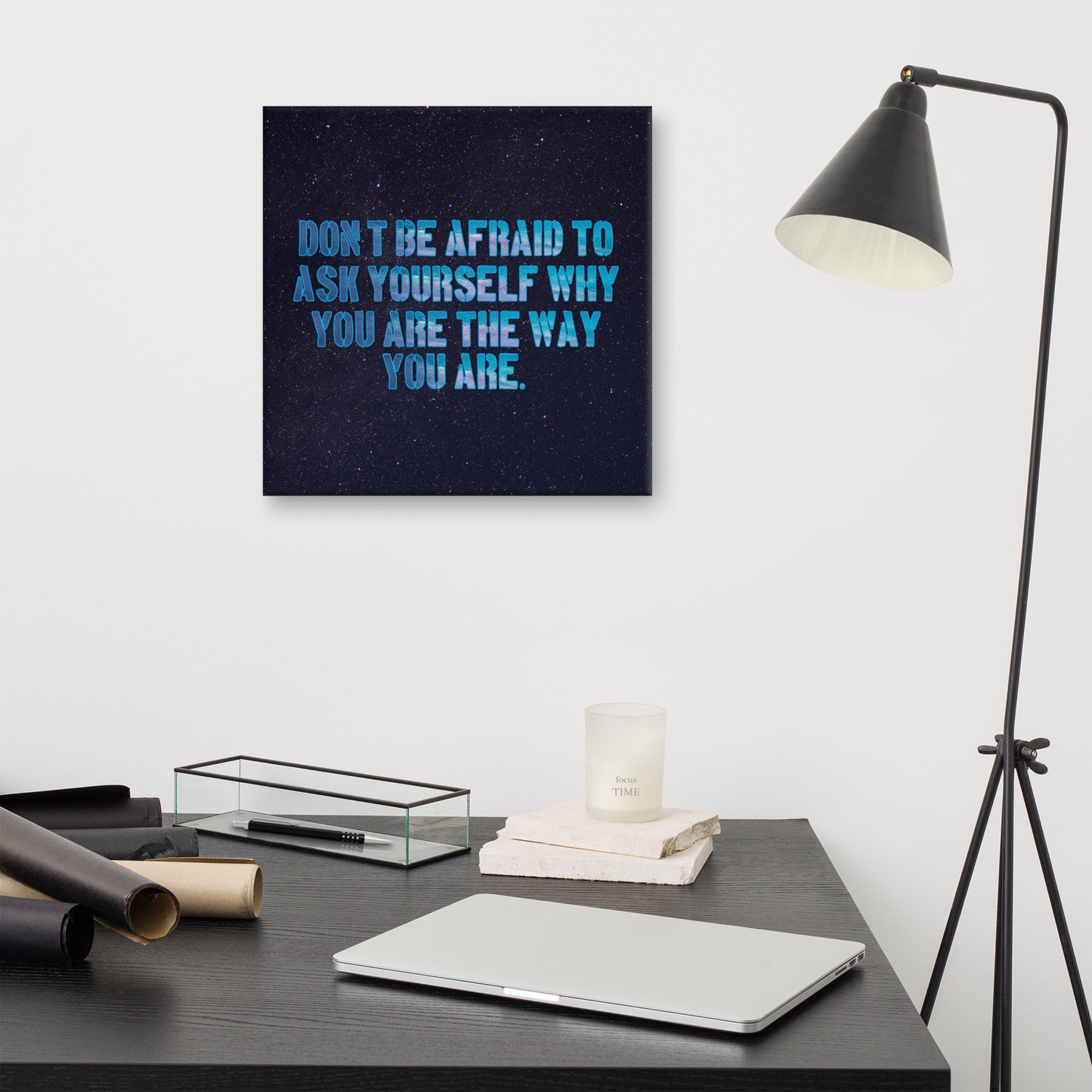 Ask Yourself #1 Canvas