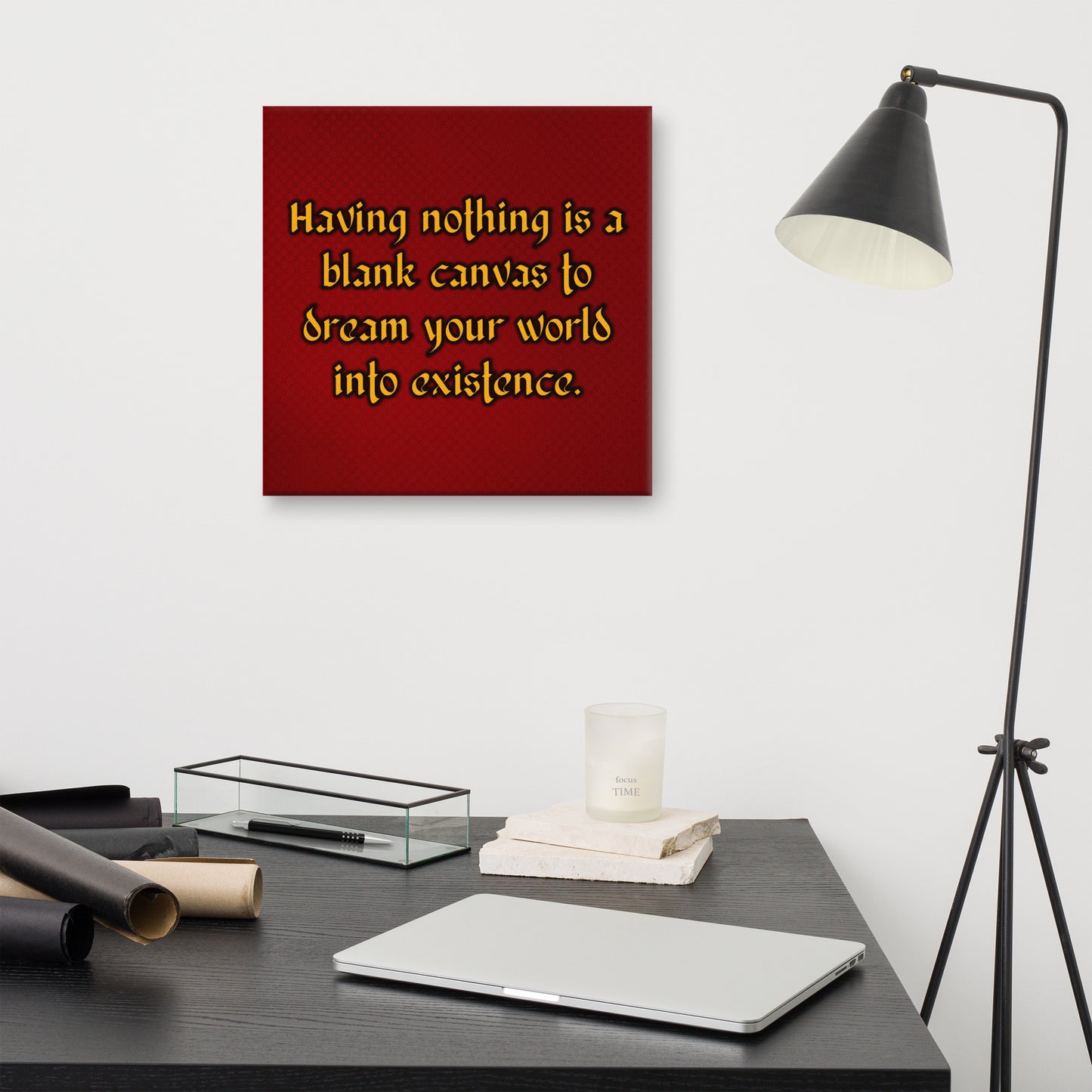 Blank Canvas (Gold) Canvas