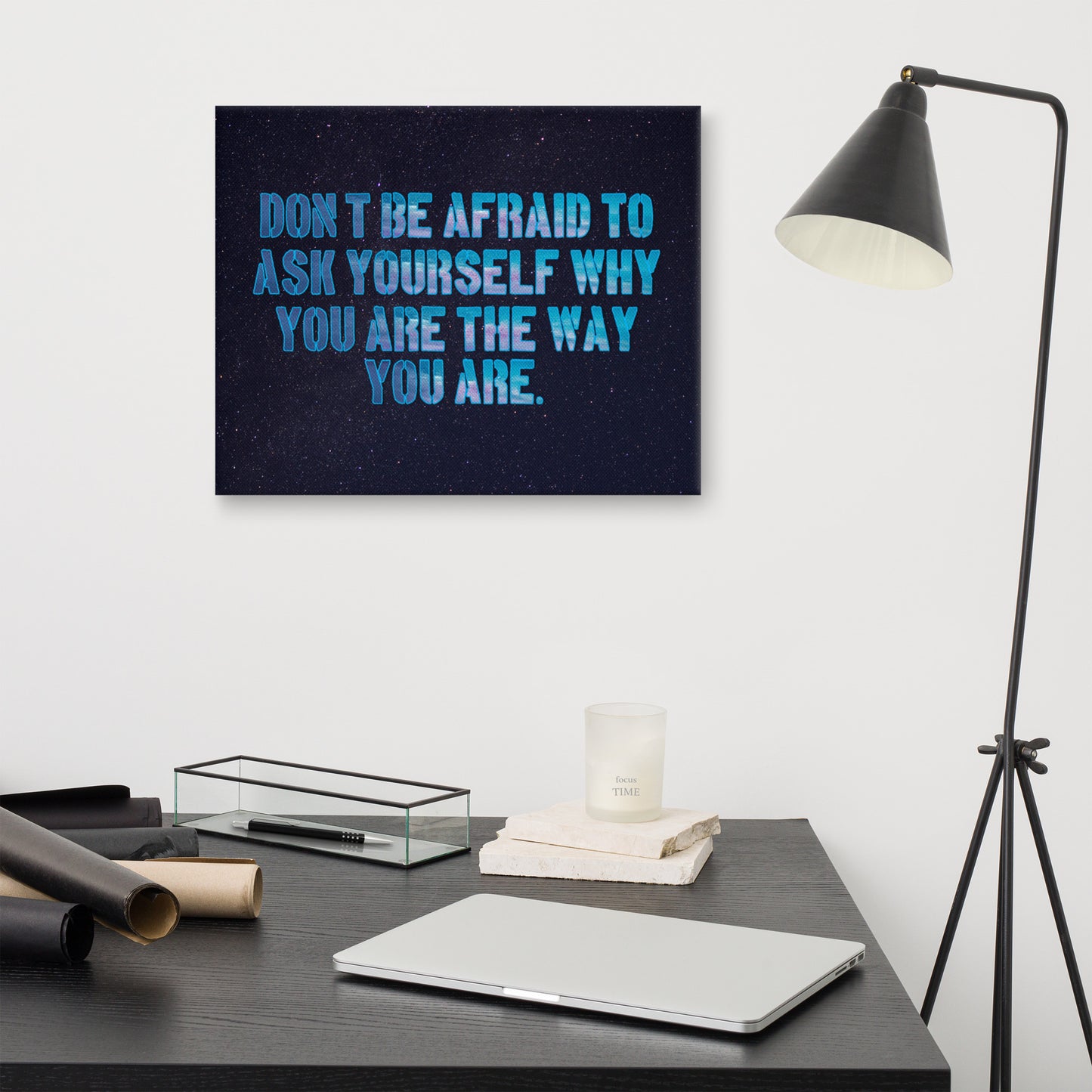 Ask Yourself #1 Canvas