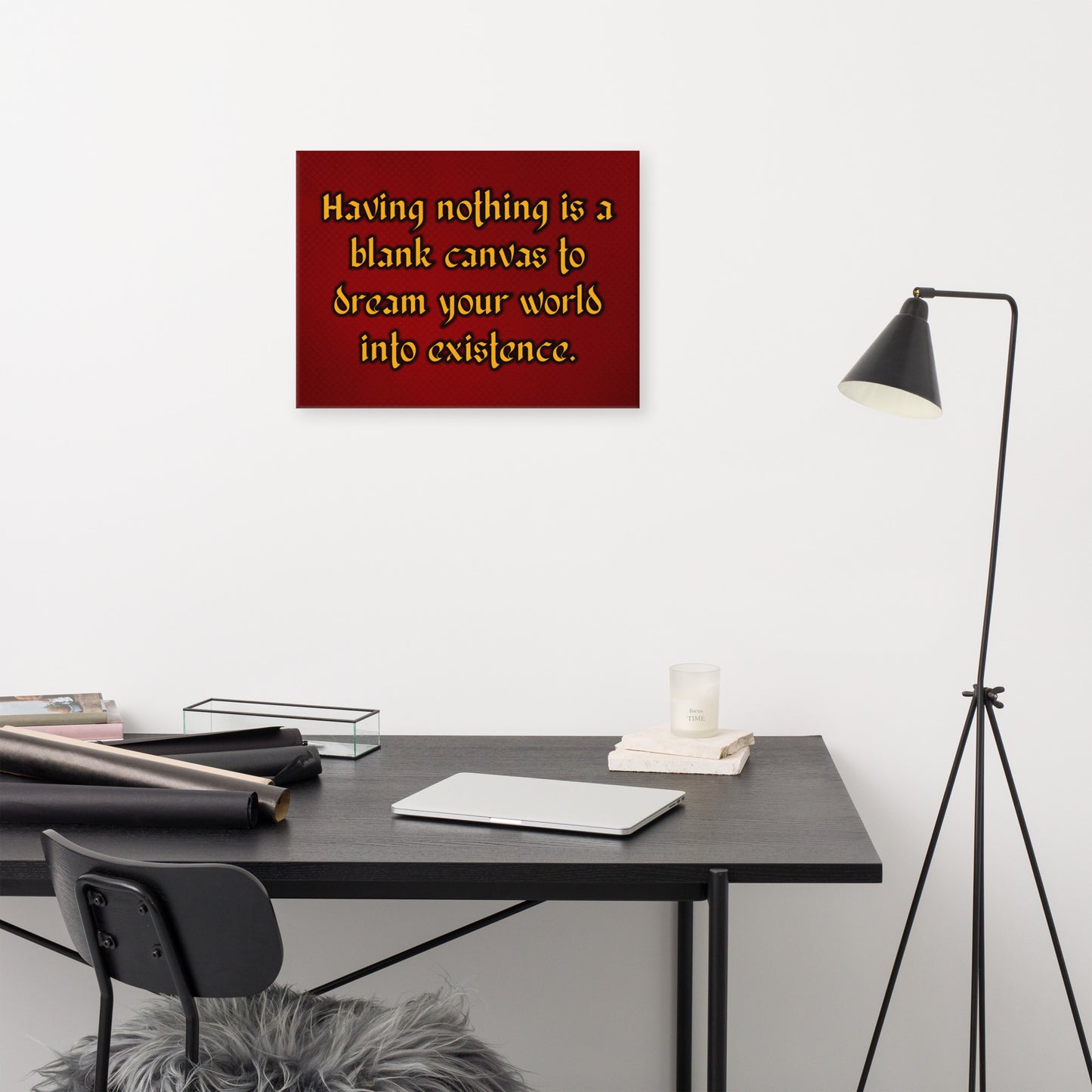 Blank Canvas (Gold) Canvas