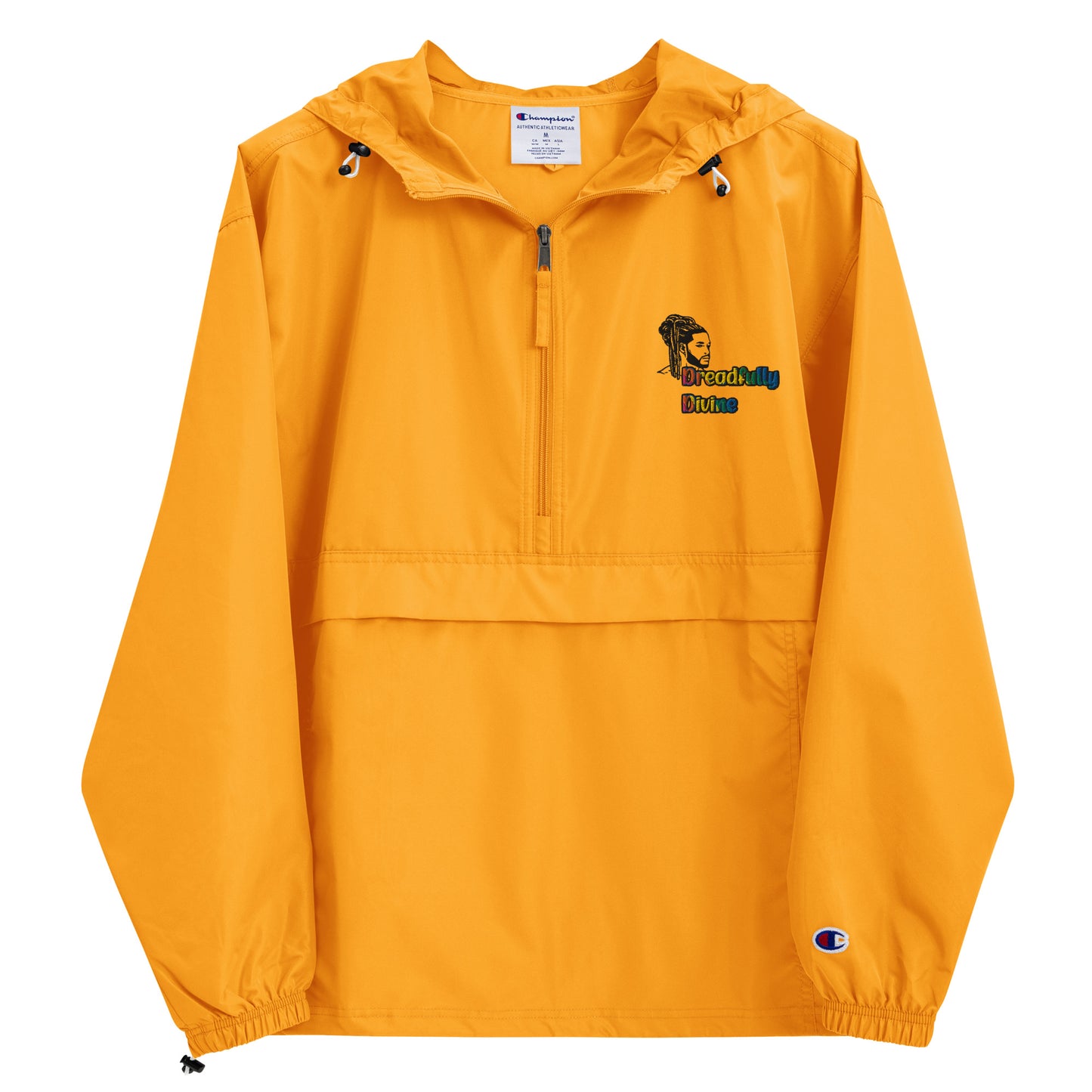 DD Man (Multi-Color) Embroidered Champion Packable Jacket