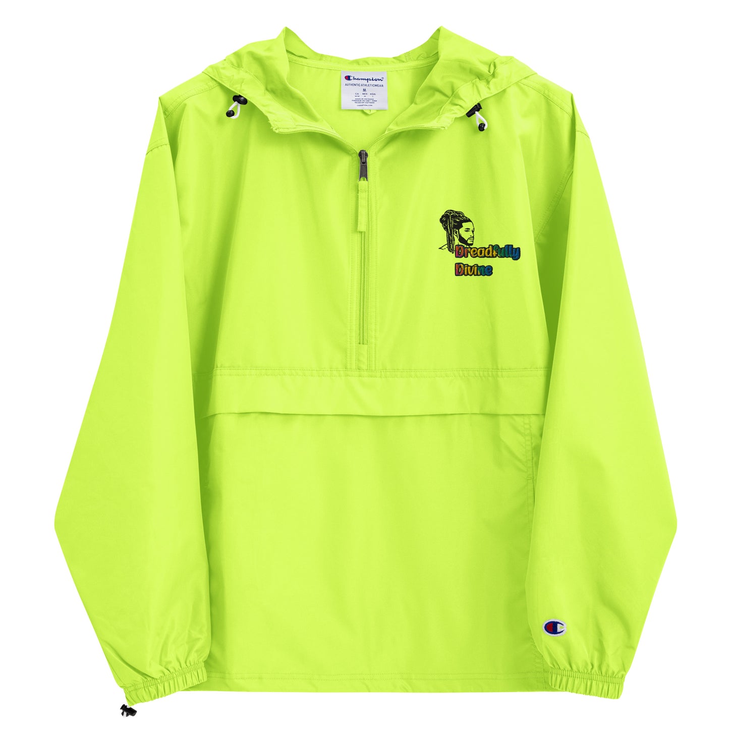 DD Man (Multi-Color) Embroidered Champion Packable Jacket