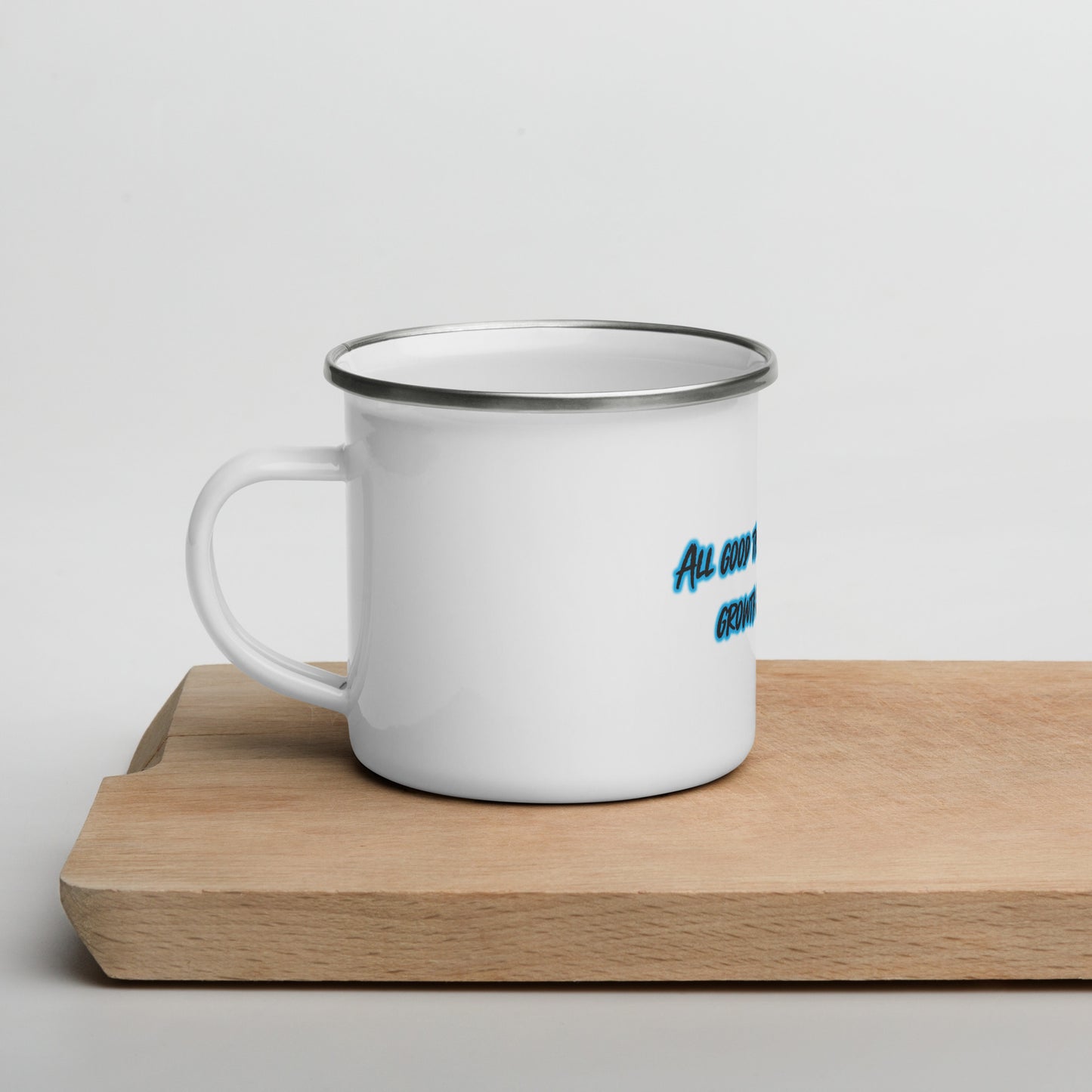 In Darkness Enamel Mug