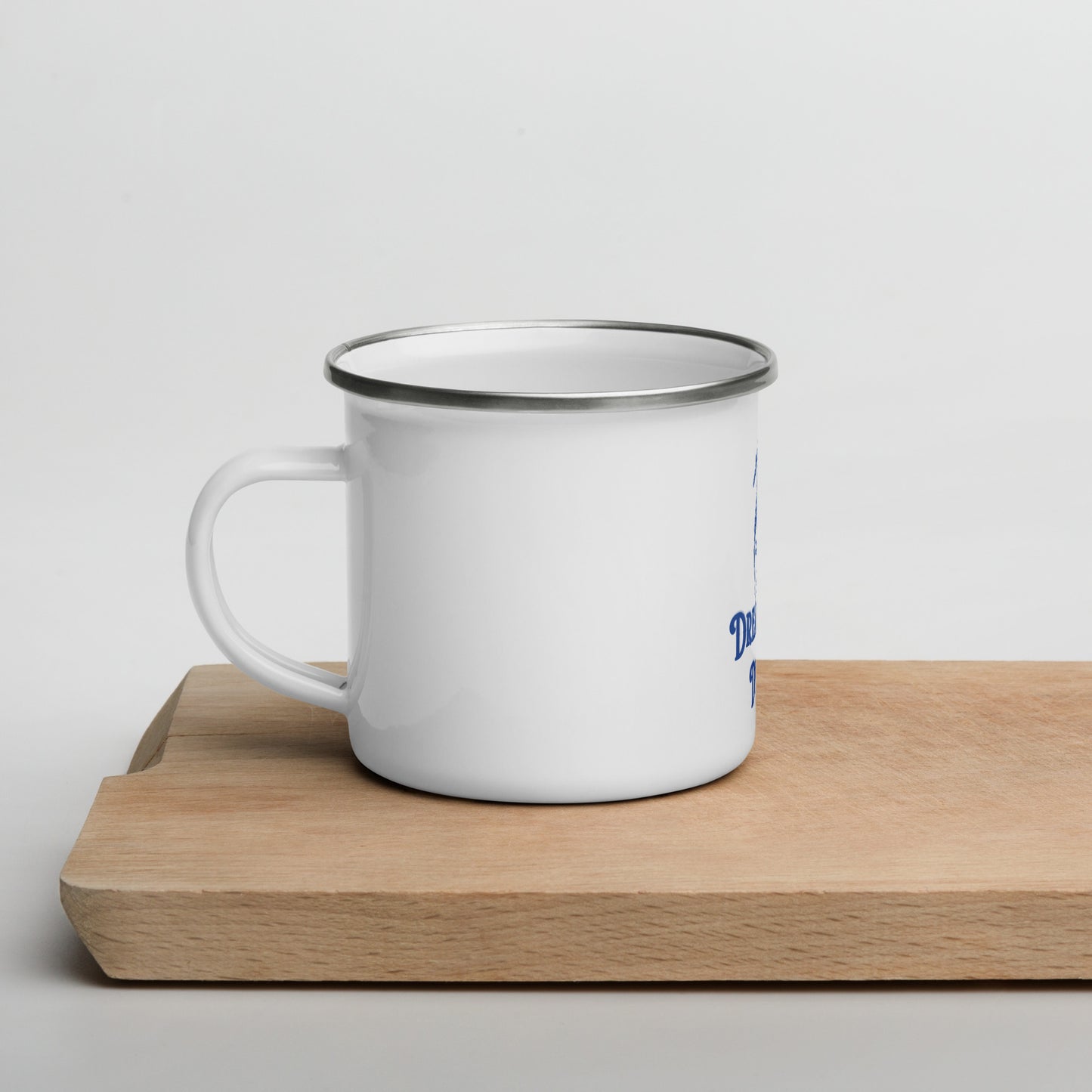 DD Woman #2 (Blue) Enamel Mug