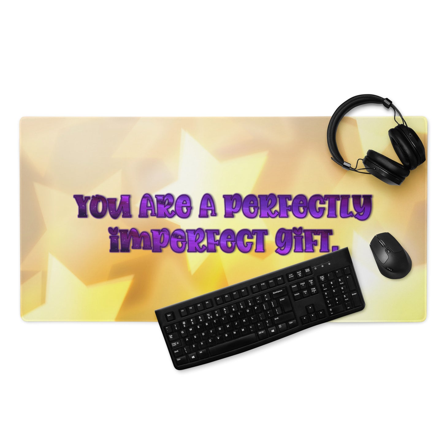 Perfectly Imperfect Gaming Mouse Pad