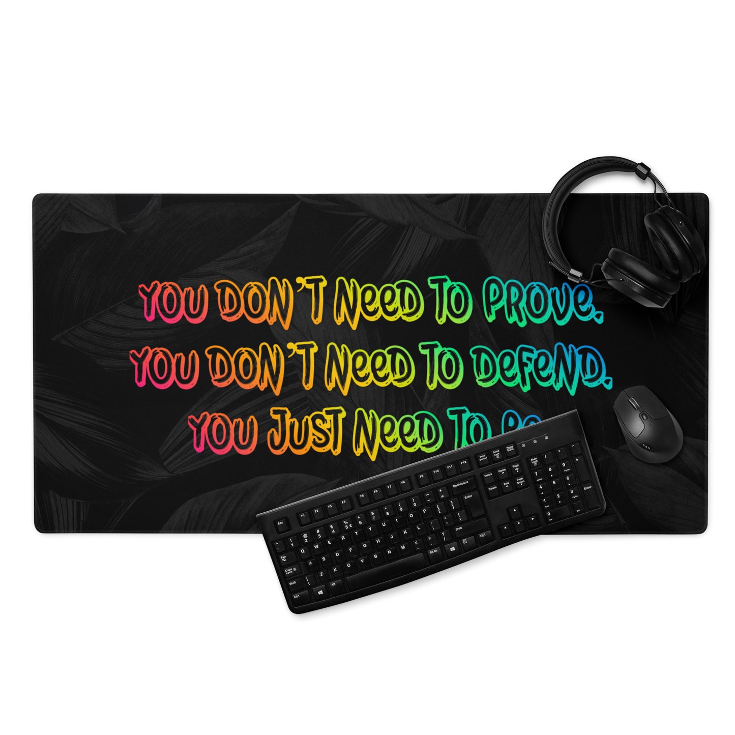 Just Be Gaming Mouse Pad