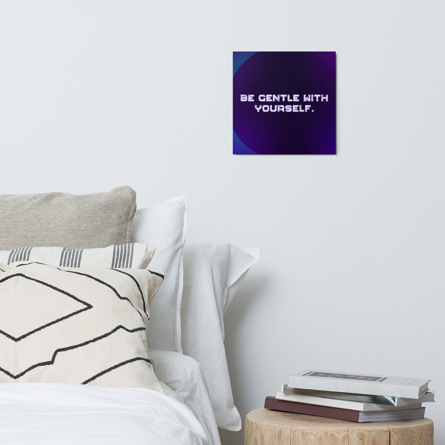 Be Gentle Metal Prints
