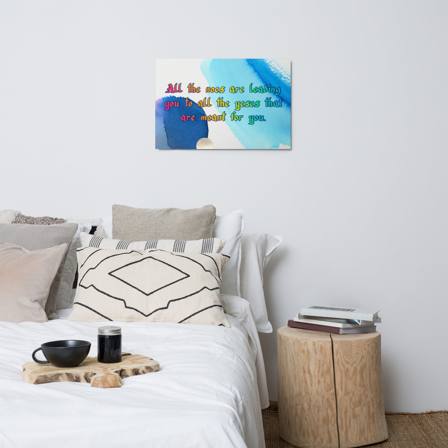 All The Noes Metal Prints