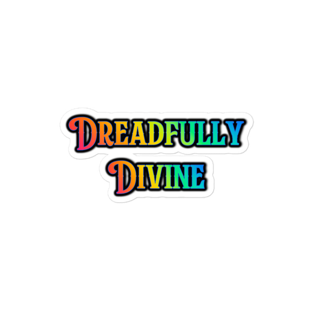 DD Logo (Multi-color) Bubble-free Stickers