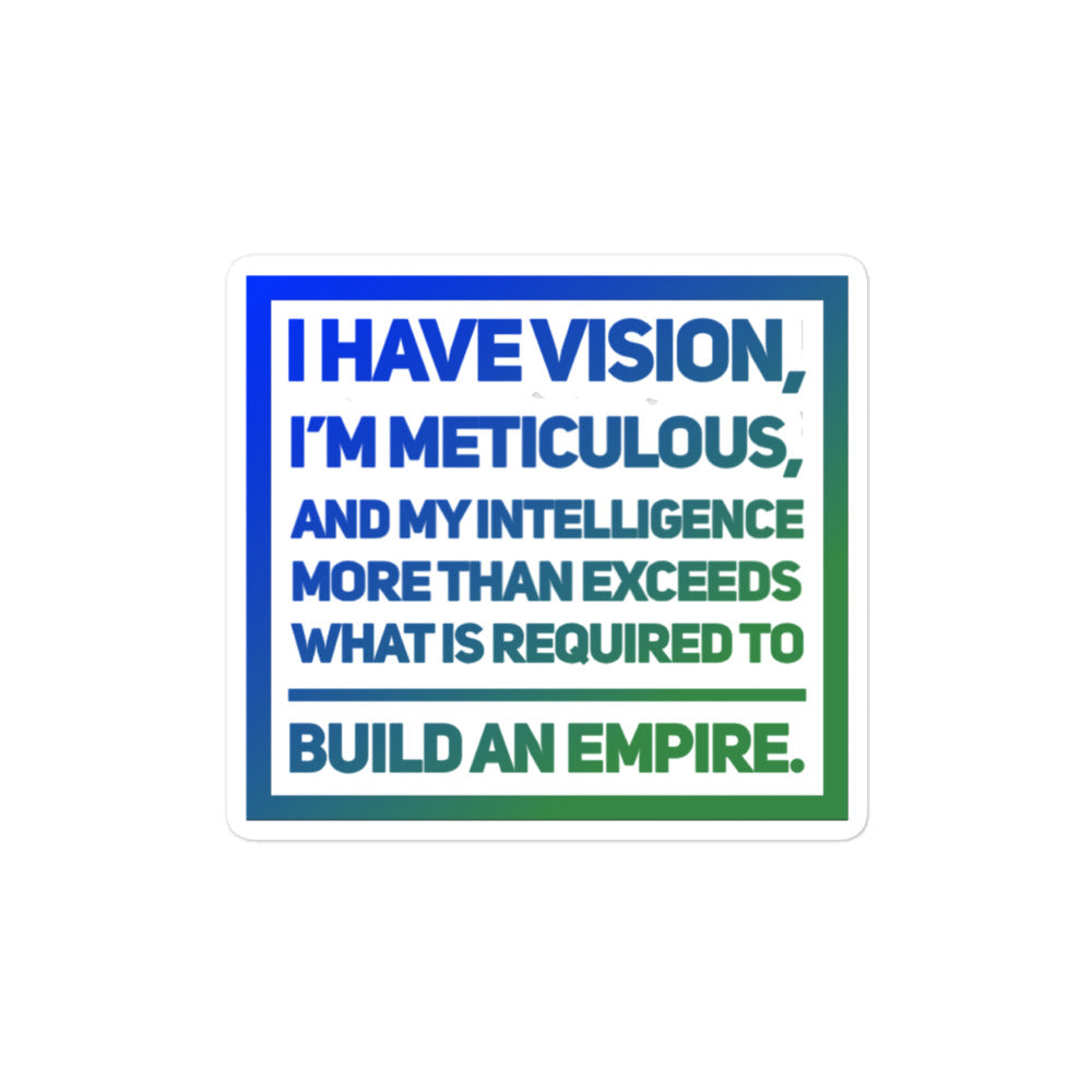 An Empire #2 Bubble-free Stickers