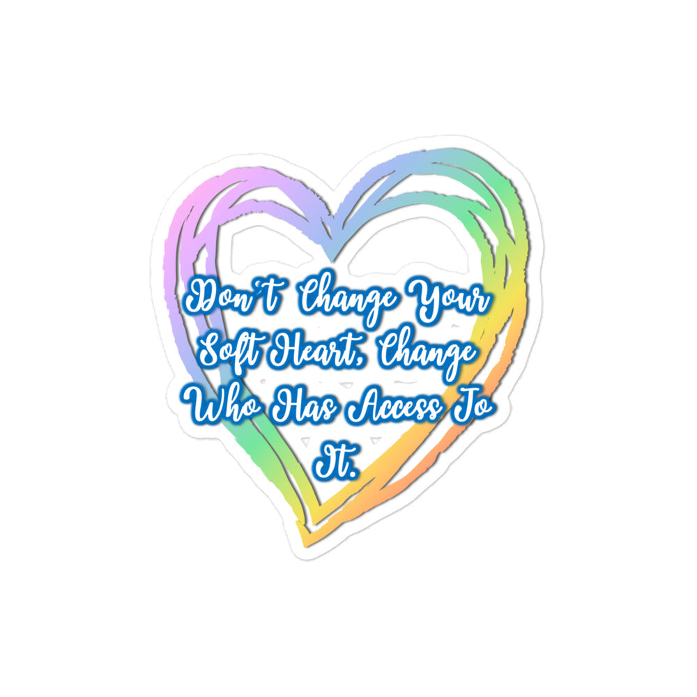 Change The Access #2 Bubble-free Stickers