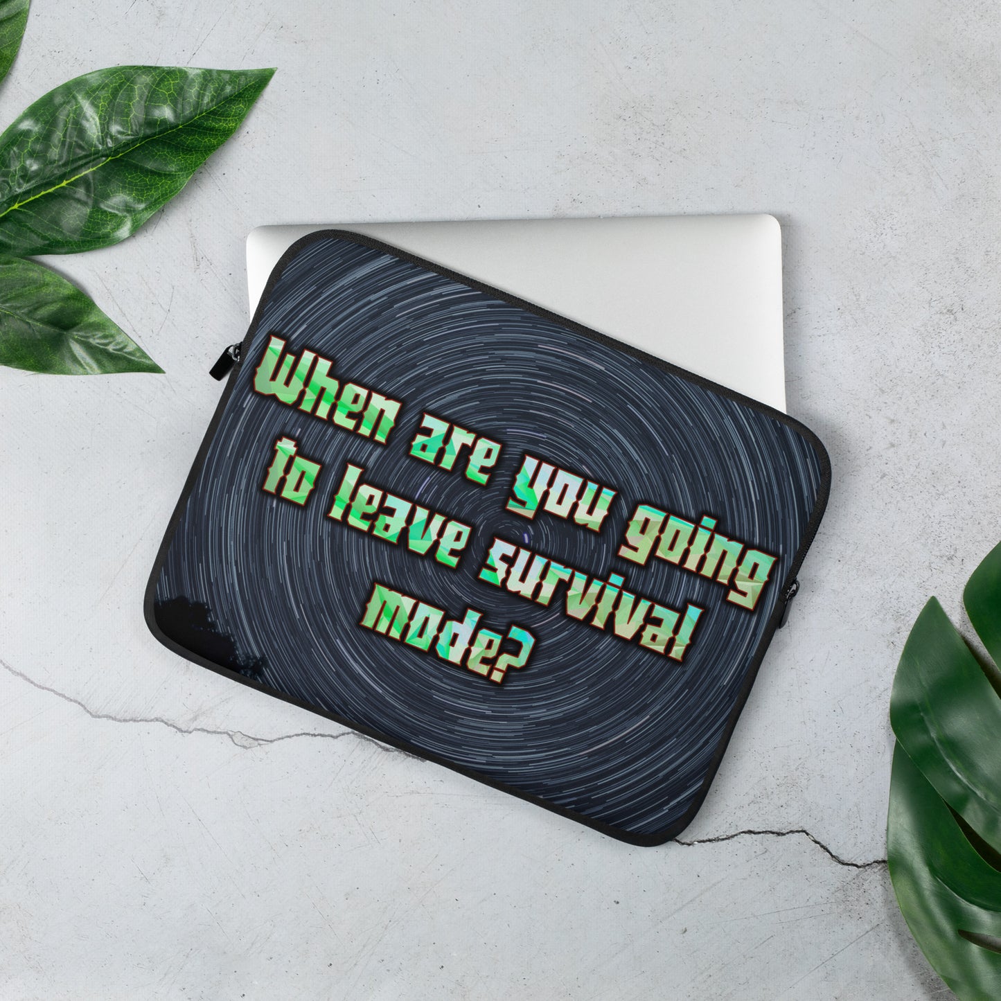Survival Mode Laptop Sleeve