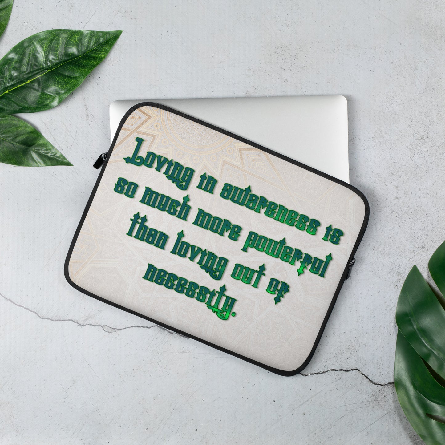 Loving In Awareness Laptop Sleeve