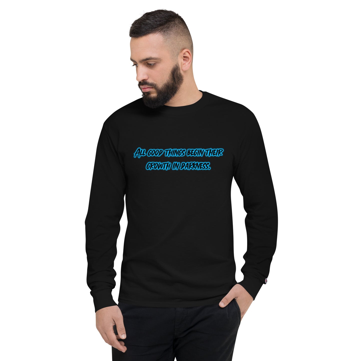 In Darkness Men's Champion Long Sleeve Shirt