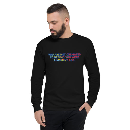 No Obligation Men's Champion Long Sleeve Shirt