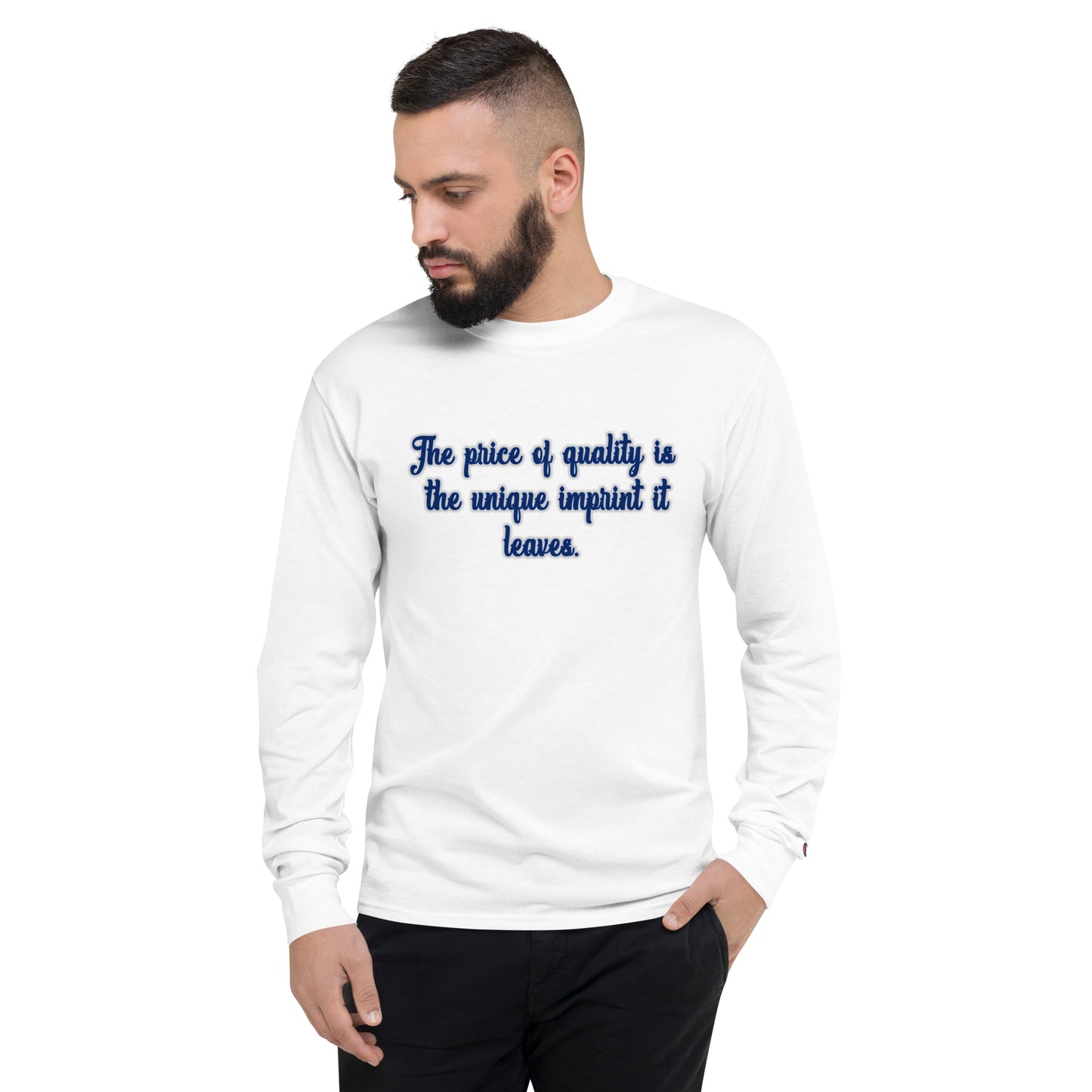 Price of Quality Men's Champion Long Sleeve Shirt