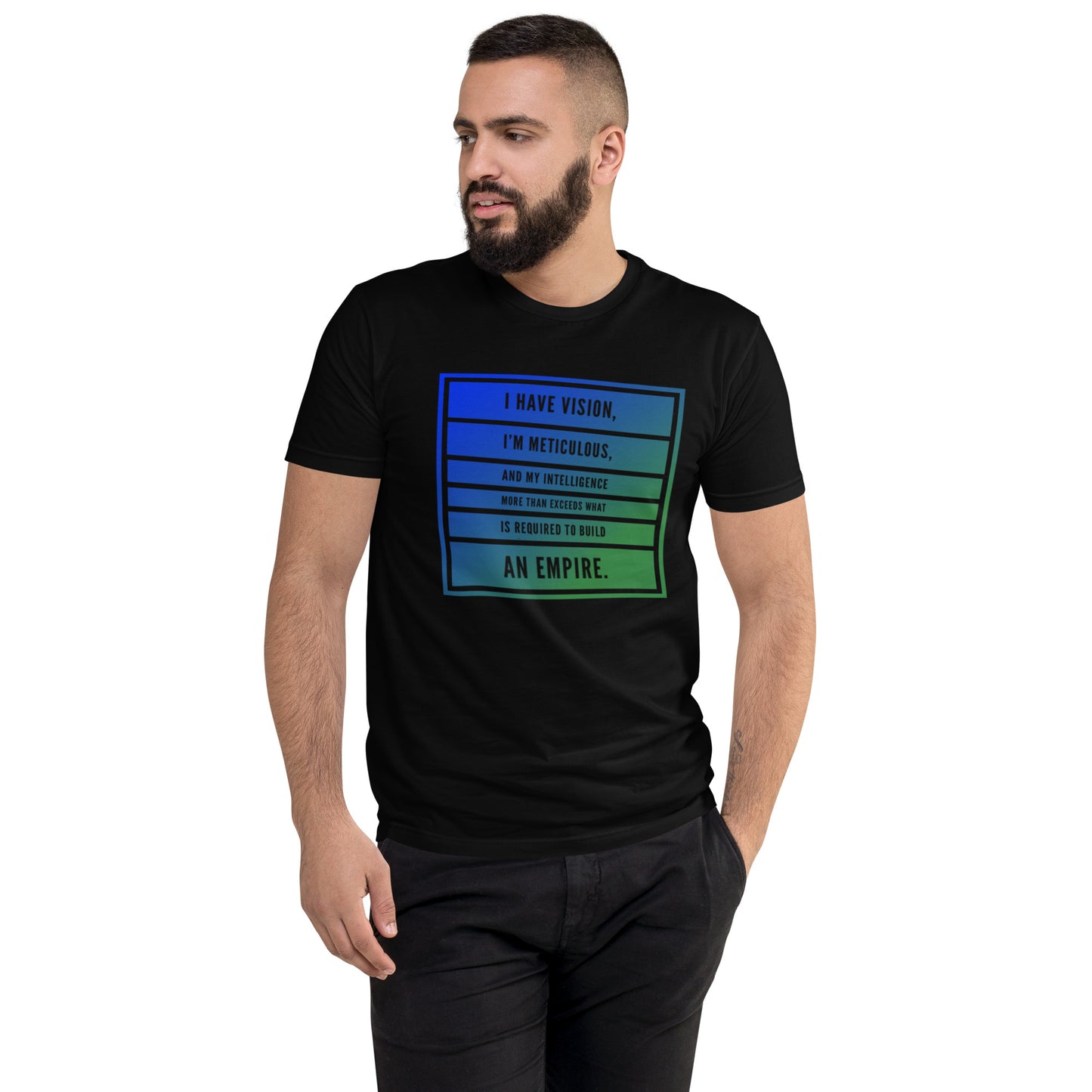 An Empire #1 Men's Fitted Short Sleeve T-shirt