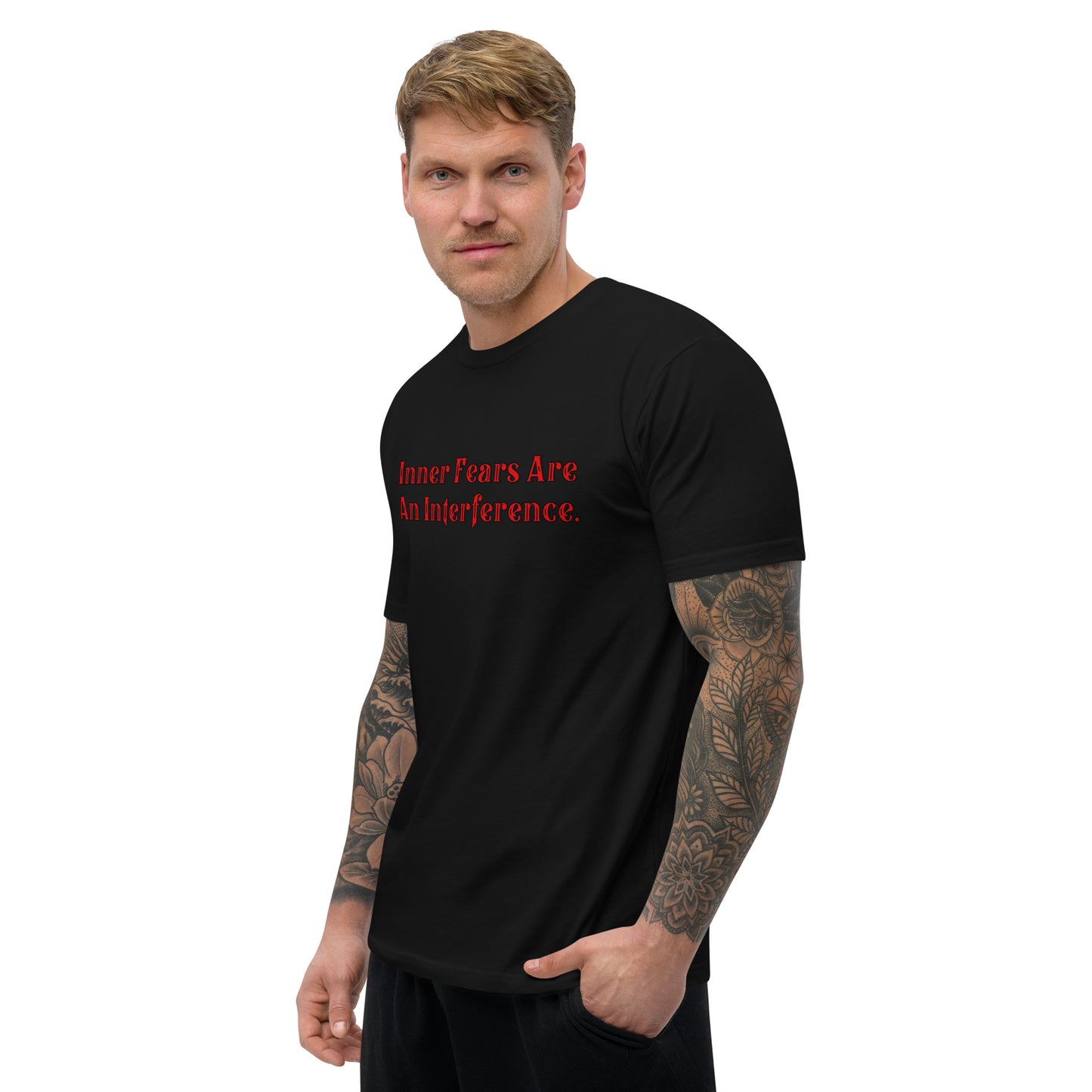 Inner Fears Men's Fitted Short Sleeve T-shirt