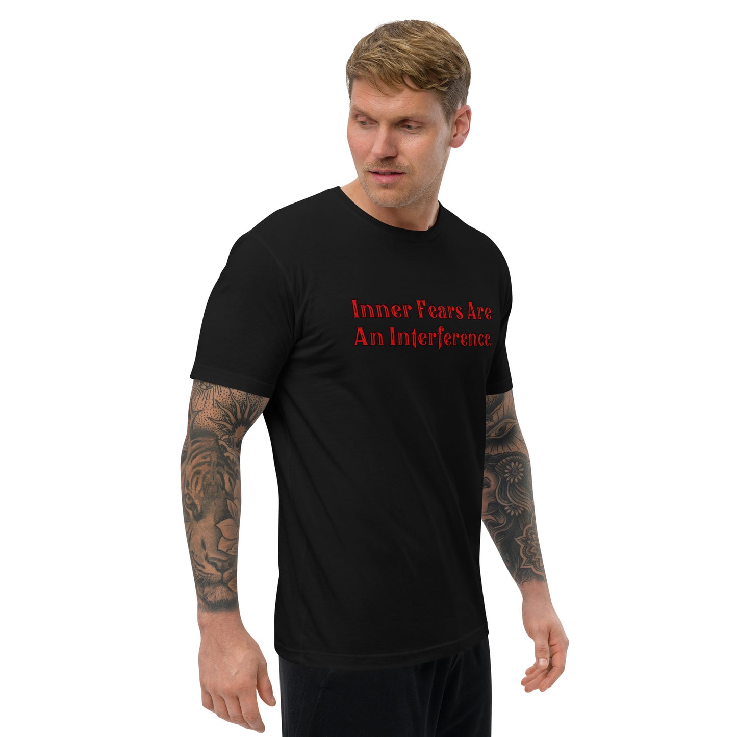 Inner Fears Men's Fitted Short Sleeve T-shirt