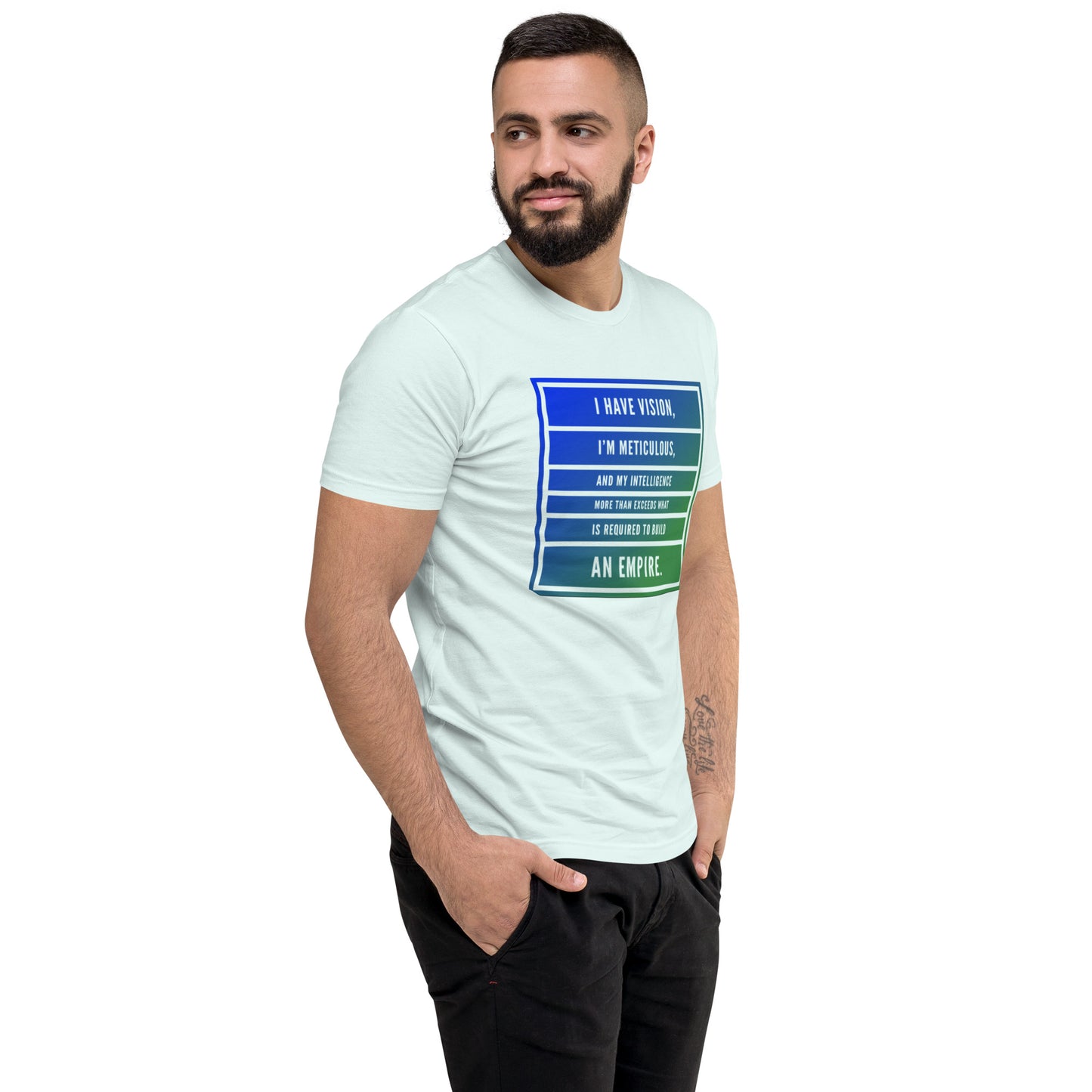 An Empire #1 Men's Fitted Short Sleeve T-shirt