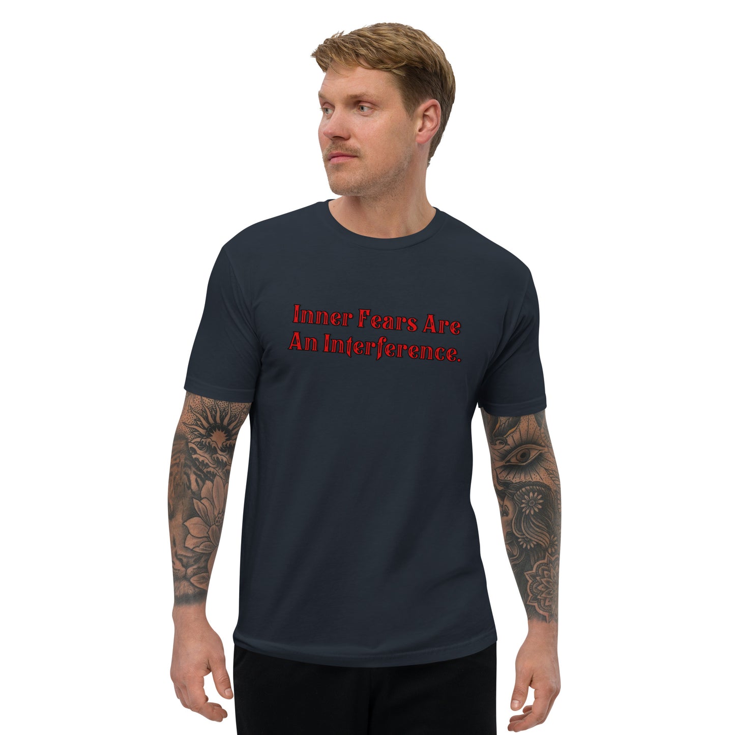 Inner Fears Men's Fitted Short Sleeve T-shirt