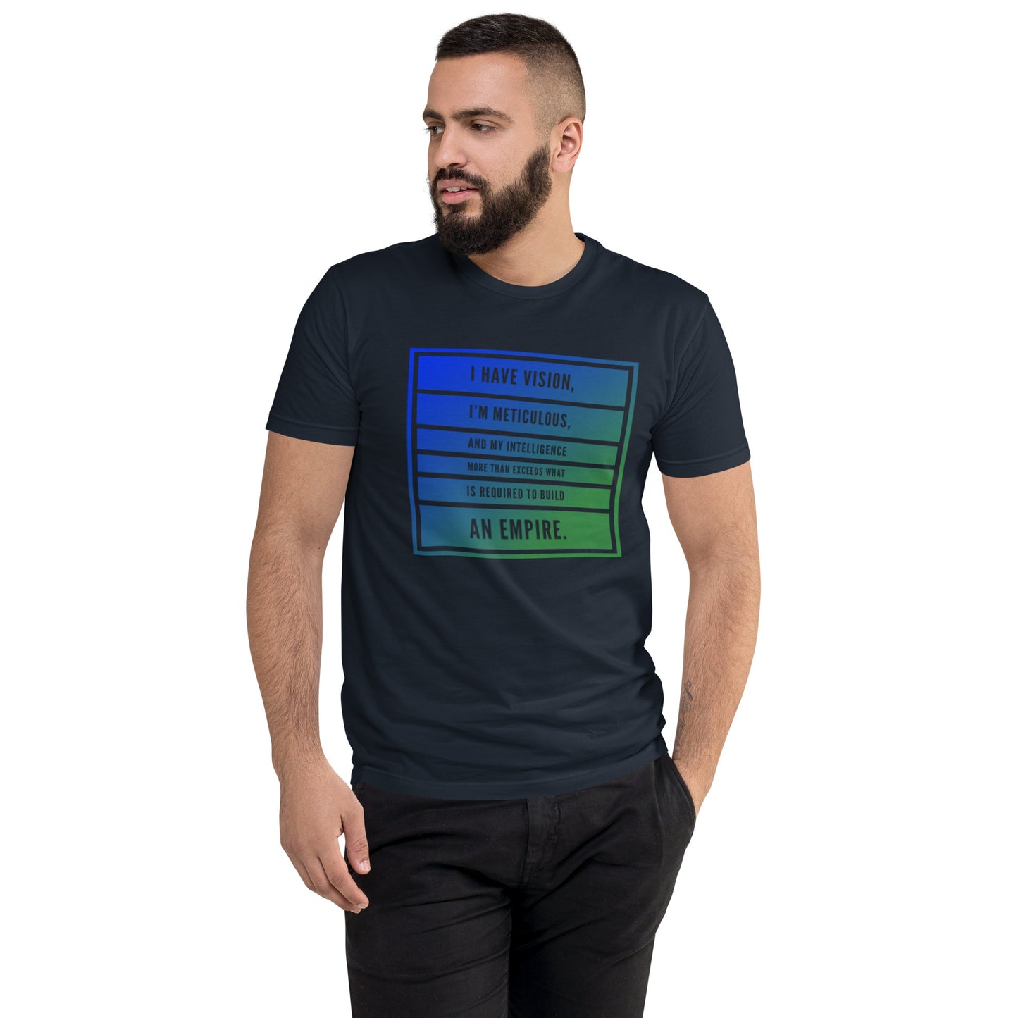 An Empire #1 Men's Fitted Short Sleeve T-shirt