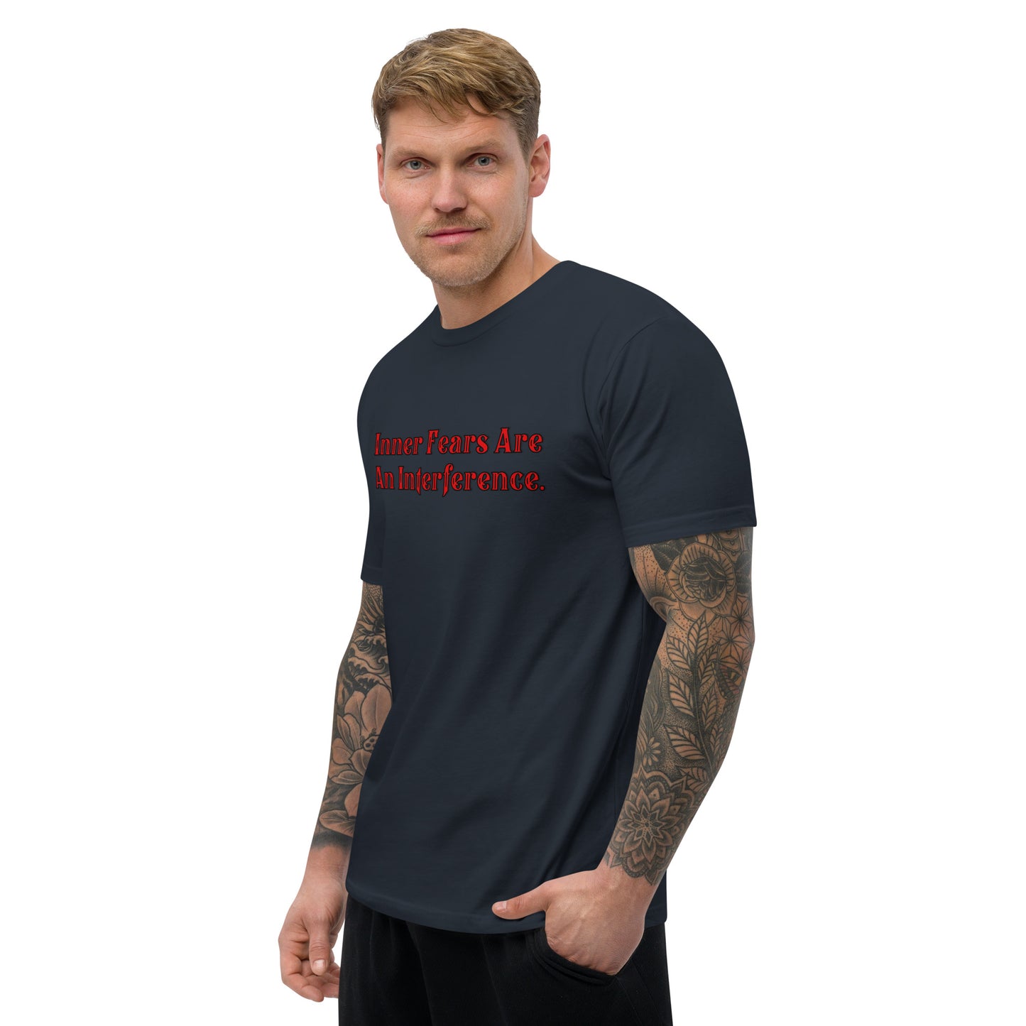 Inner Fears Men's Fitted Short Sleeve T-shirt
