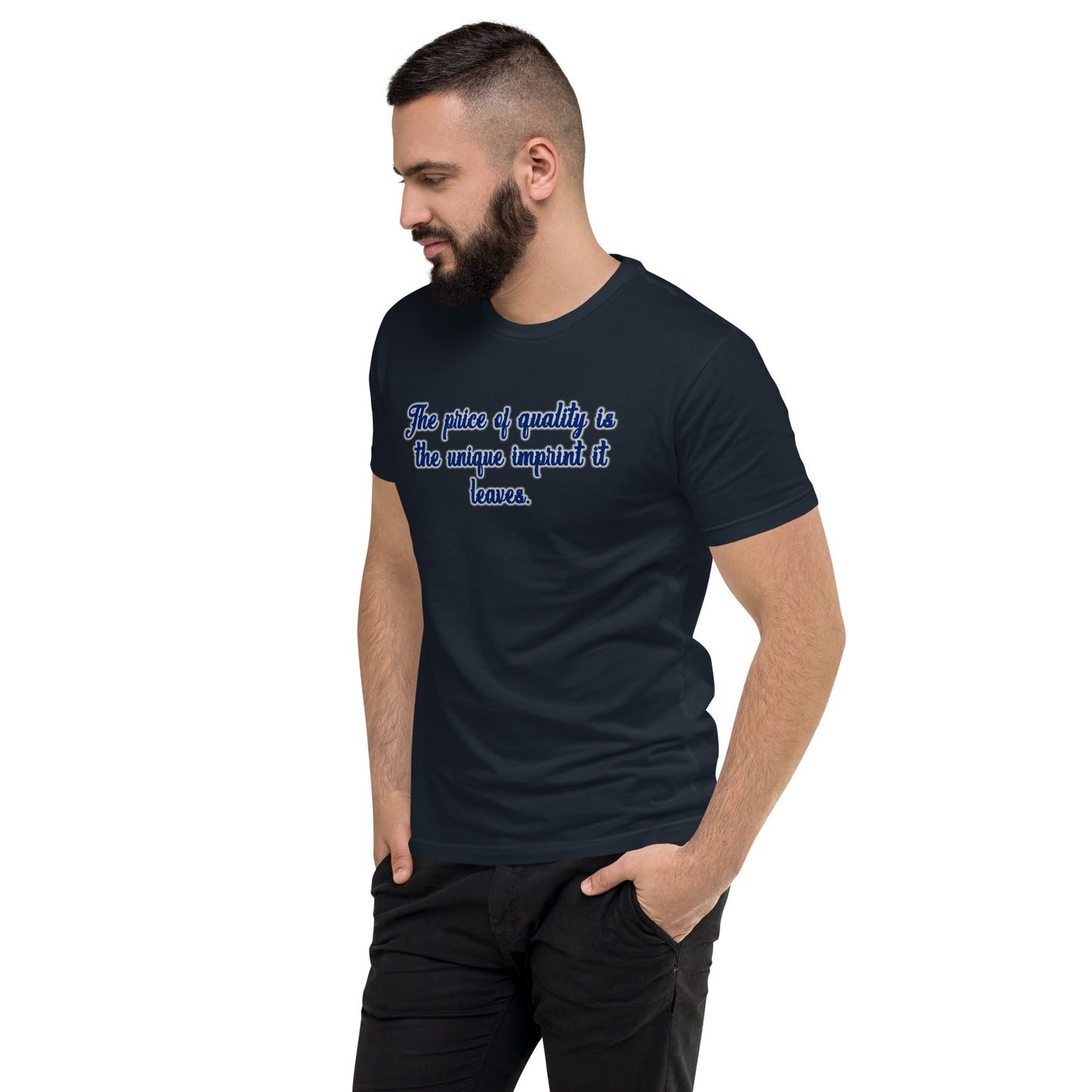 Price of Quality Men's Fitted Short Sleeve T-shirt