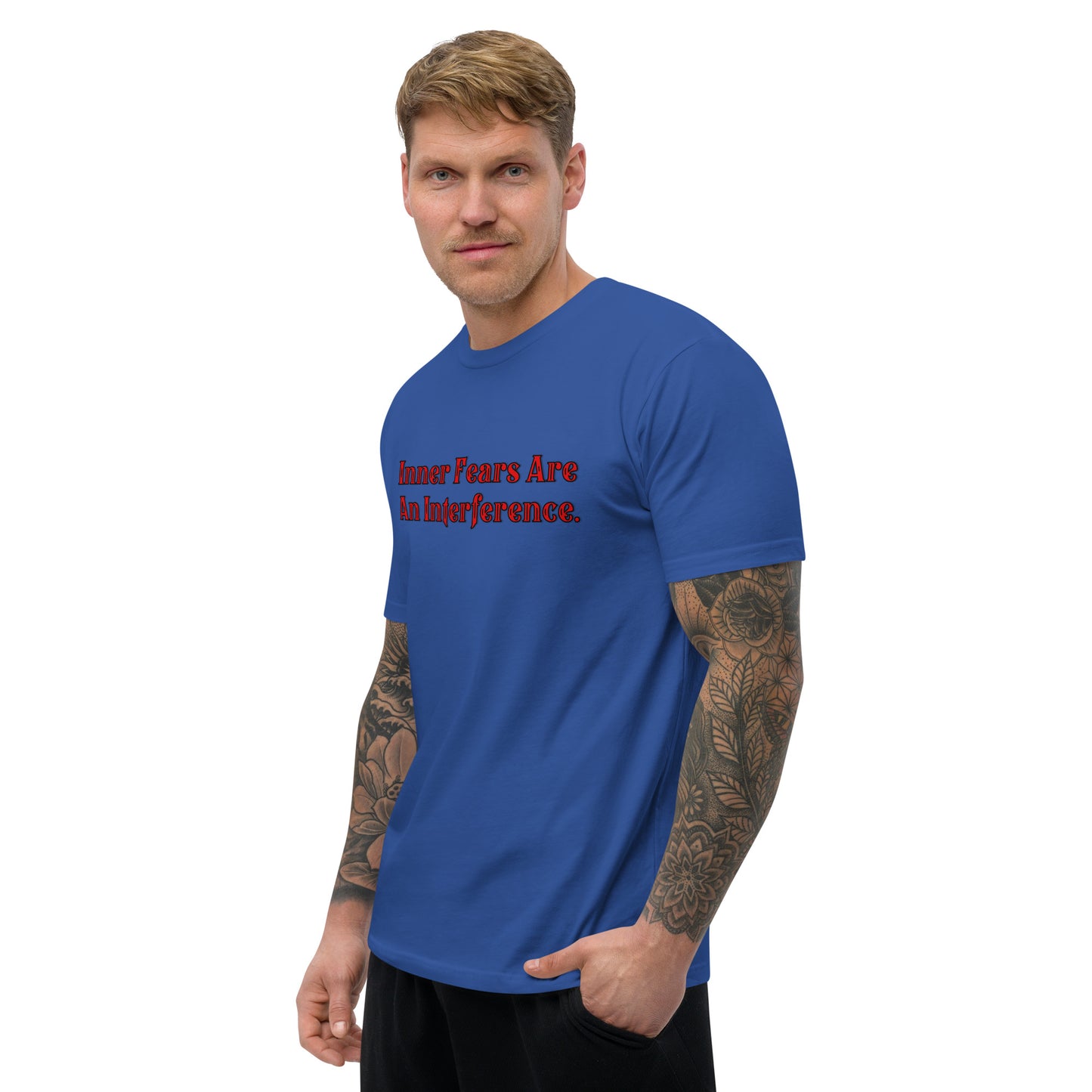 Inner Fears Men's Fitted Short Sleeve T-shirt