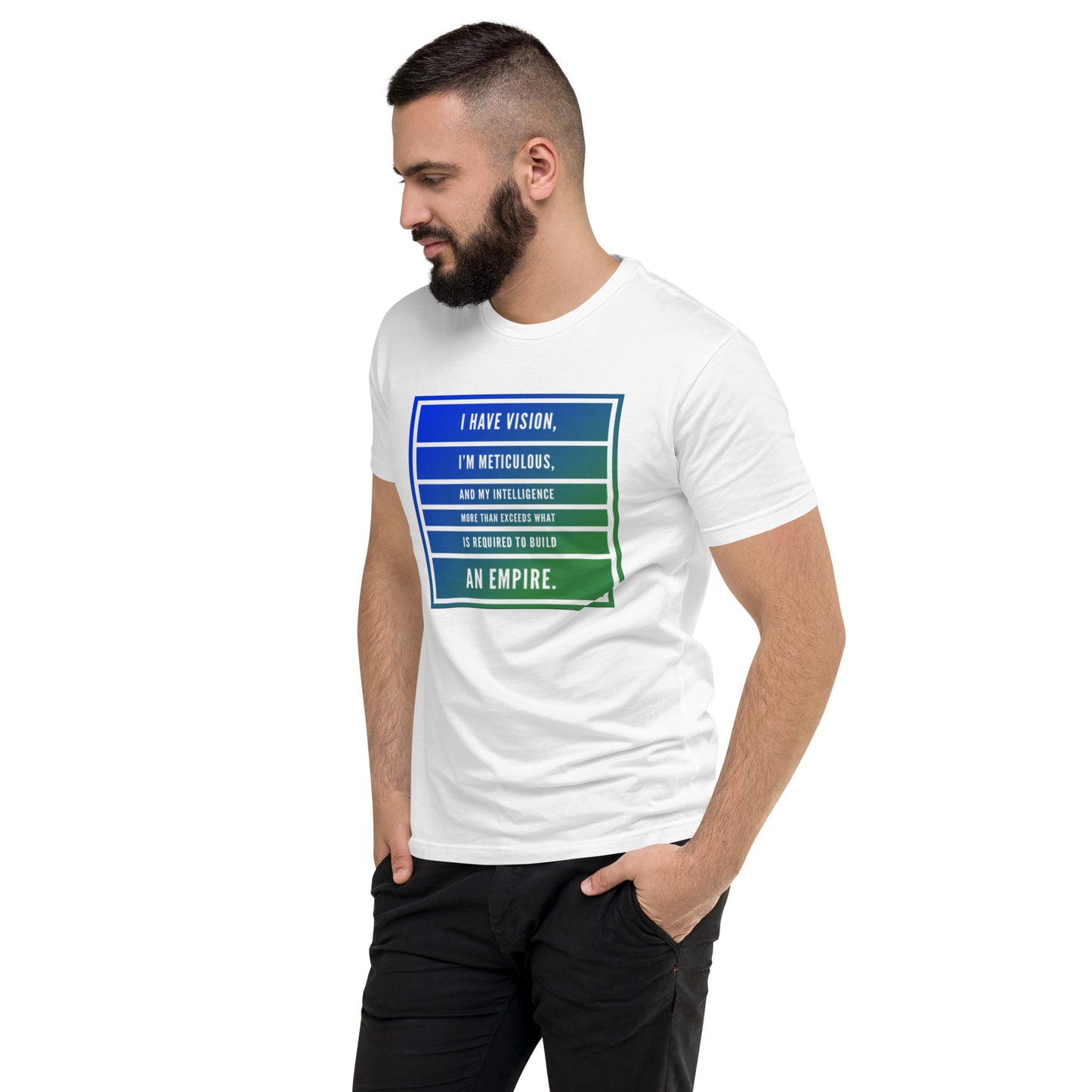 An Empire #1 Men's Fitted Short Sleeve T-shirt