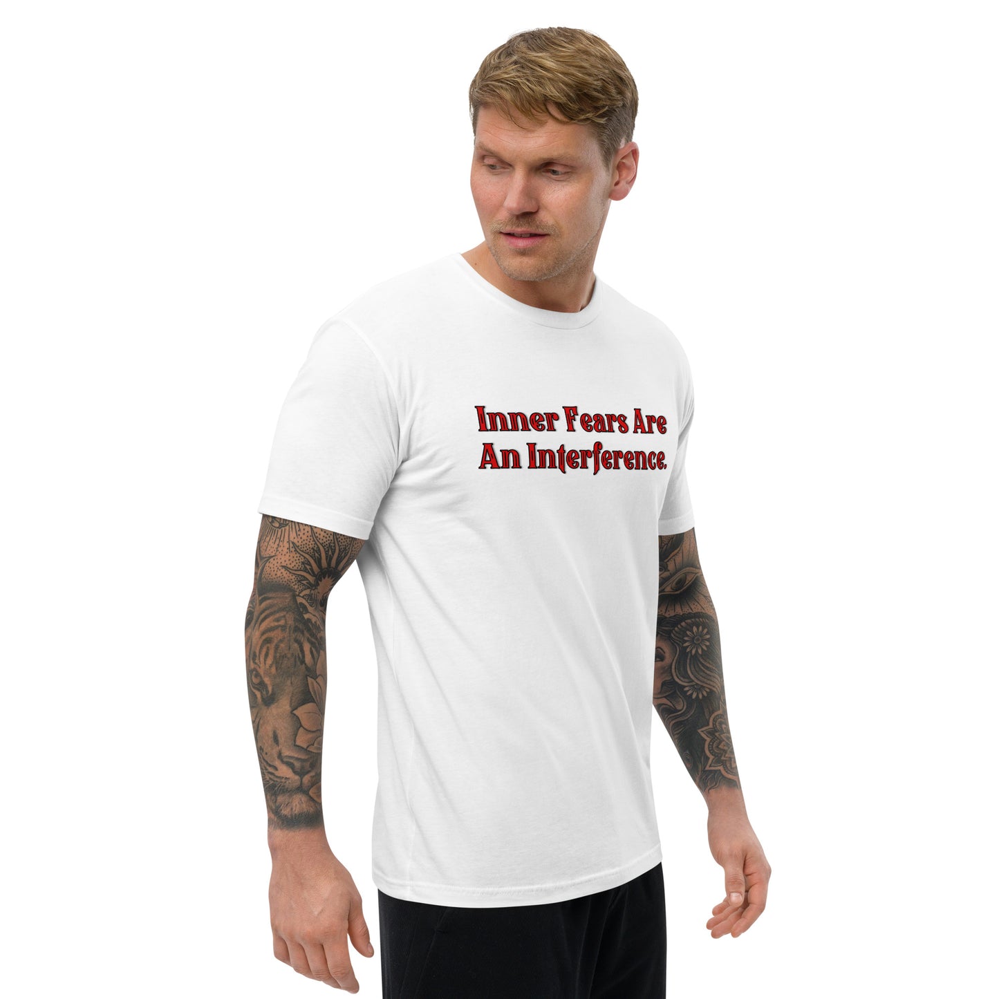 Inner Fears Men's Fitted Short Sleeve T-shirt