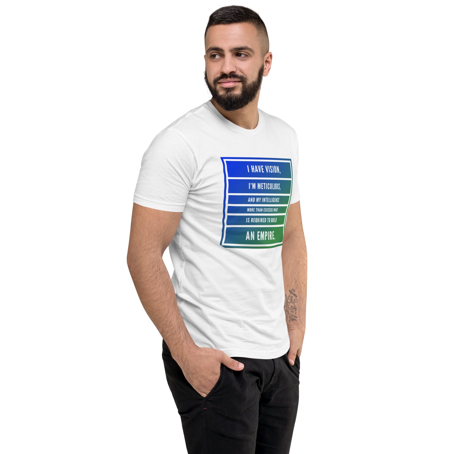 An Empire #1 Men's Fitted Short Sleeve T-shirt