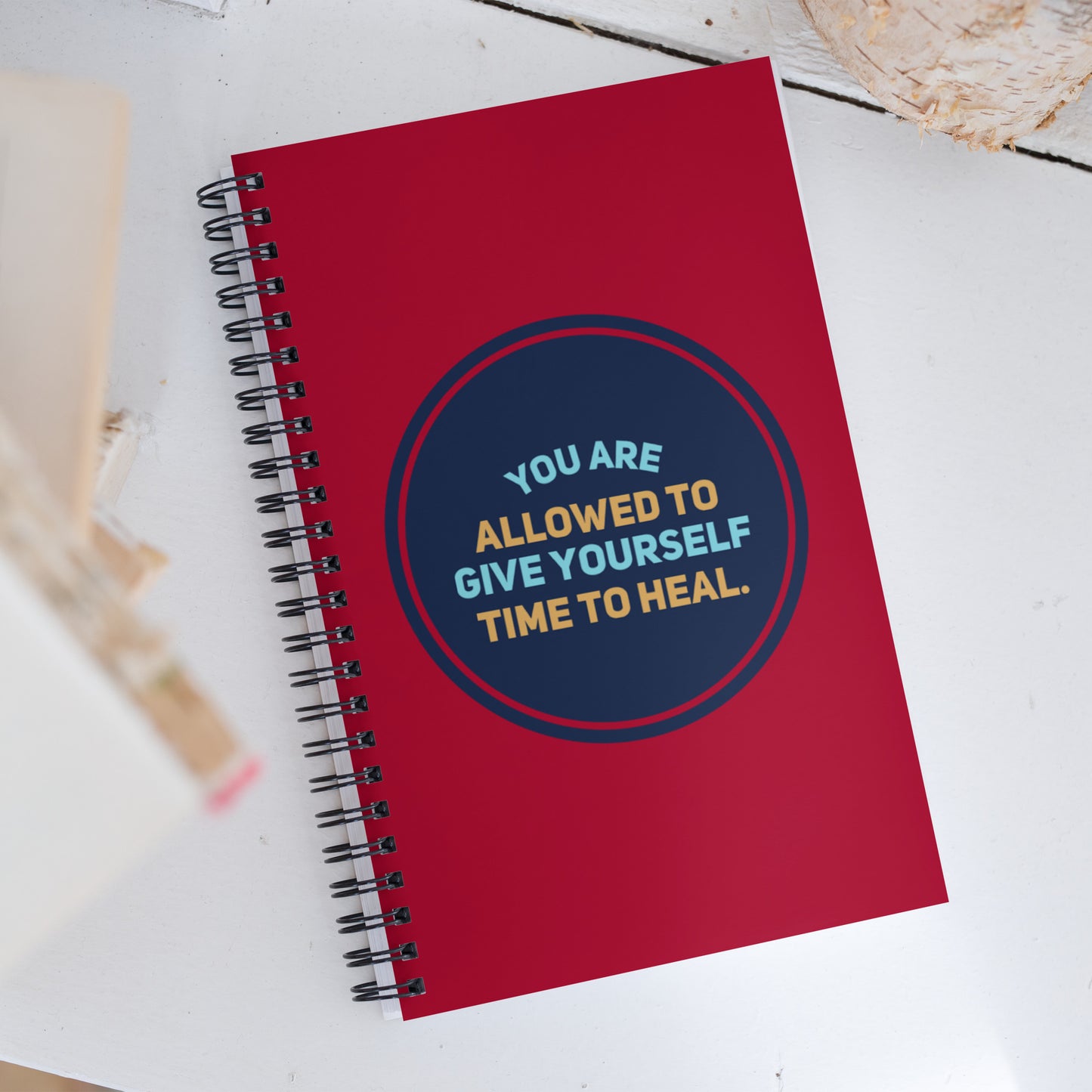 Healing Circle #1 Spiral Notebook