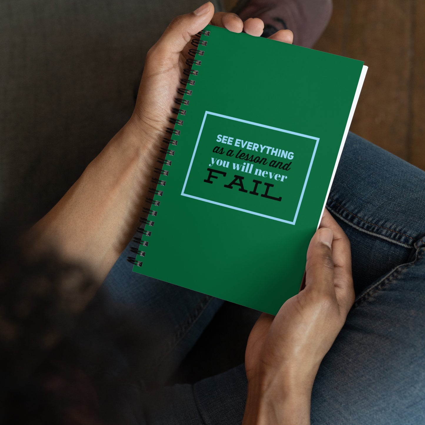 A Lesson #2 Spiral Notebook