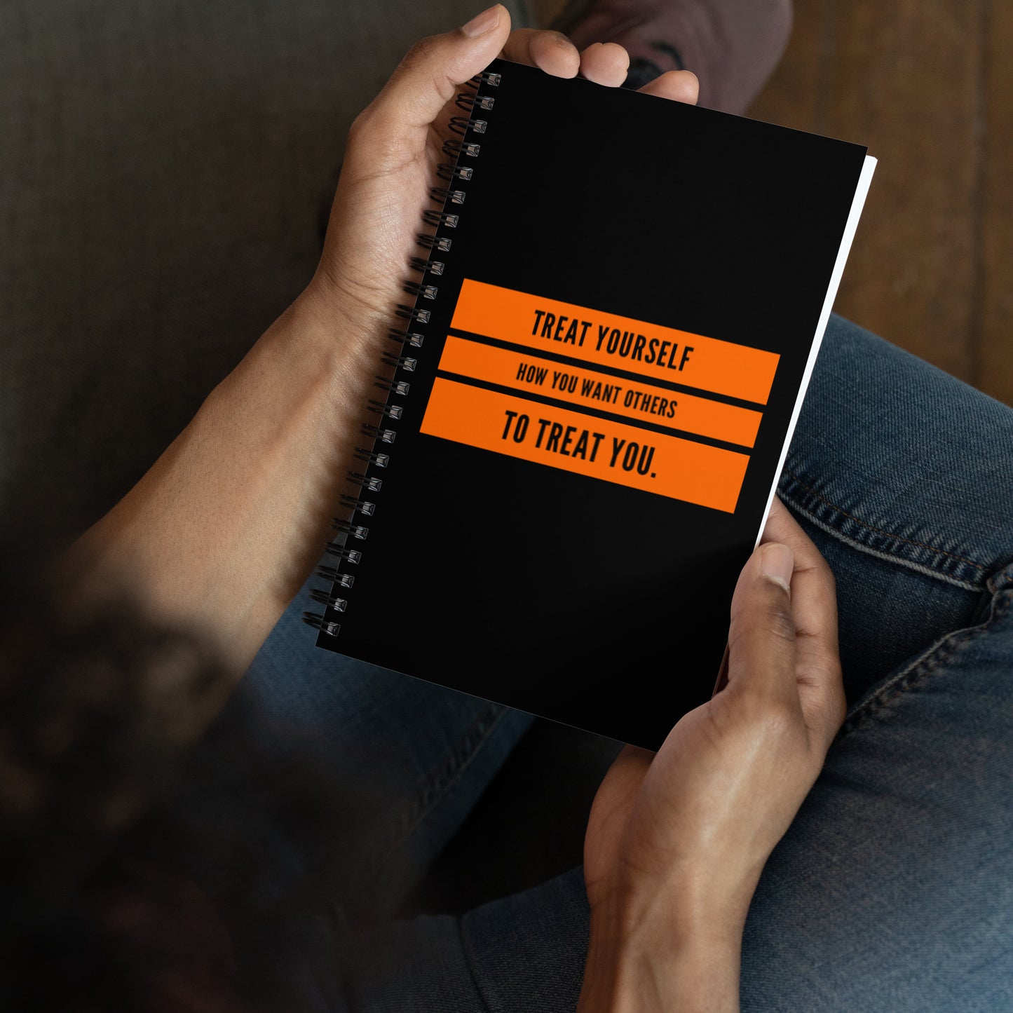 Treat Yourself Spiral Notebook