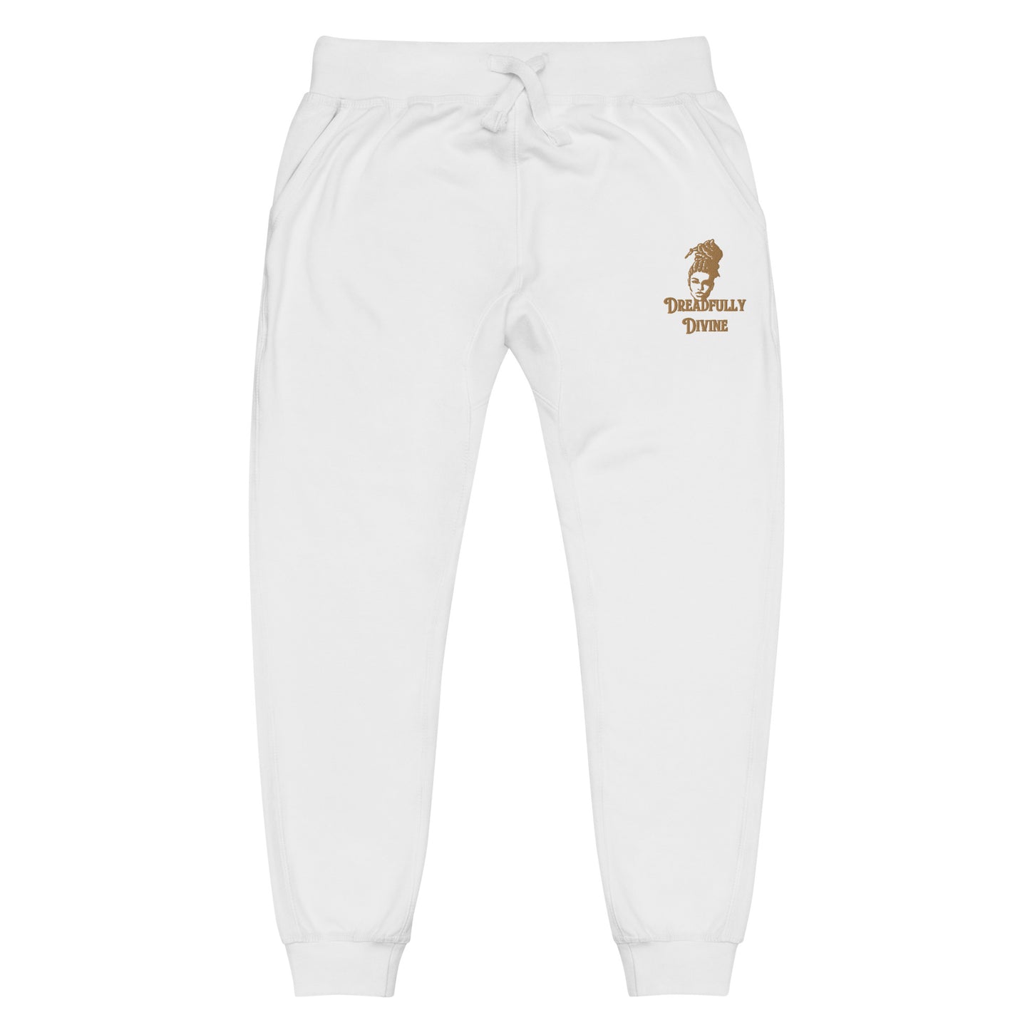 DD Woman #2 (Gold) Unisex Fleece Sweatpants