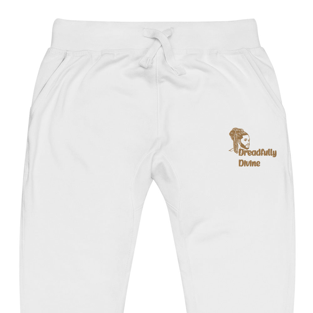 DD Man (Gold) Unisex Fleece Sweatpants