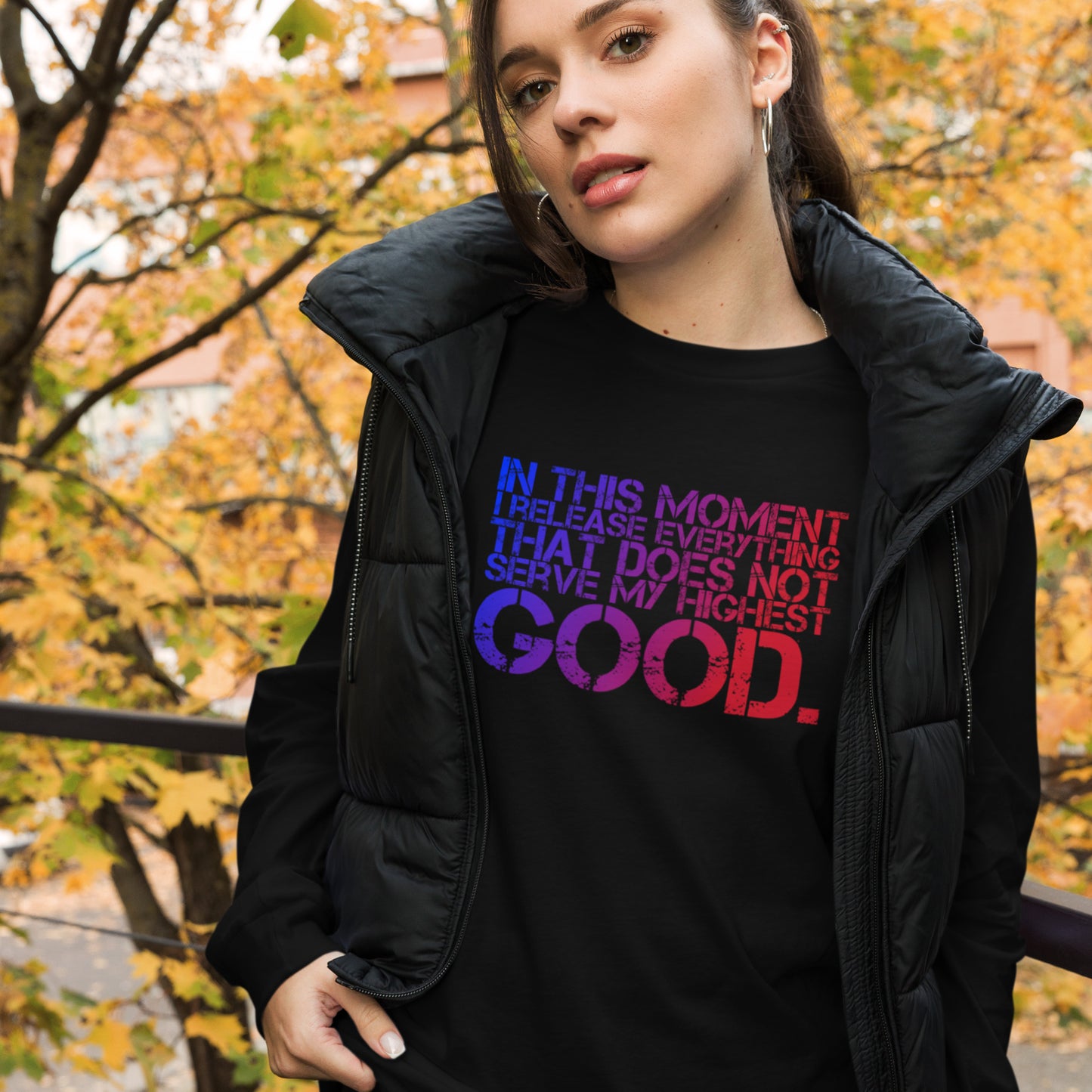 Release Everything Unisex Long Sleeve Tee