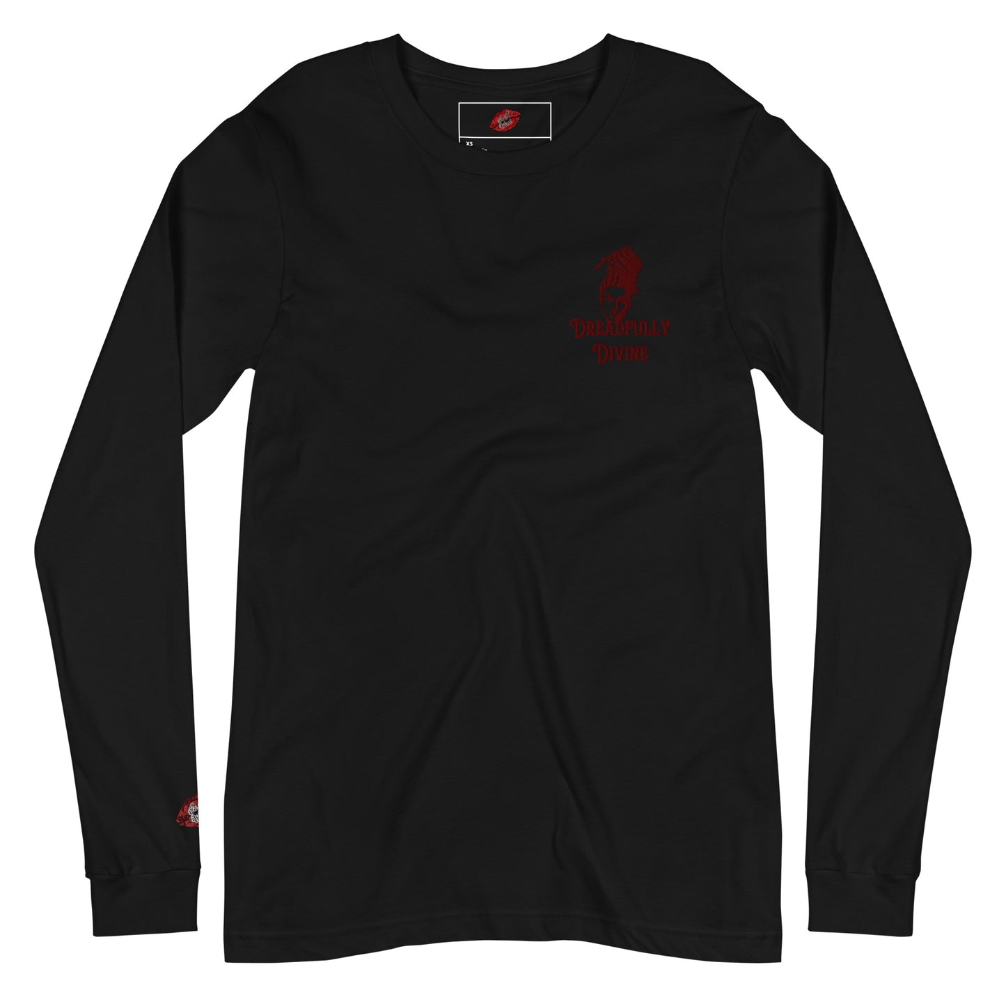 DD Woman #2 (Maroon) Unisex Long Sleeve Tee