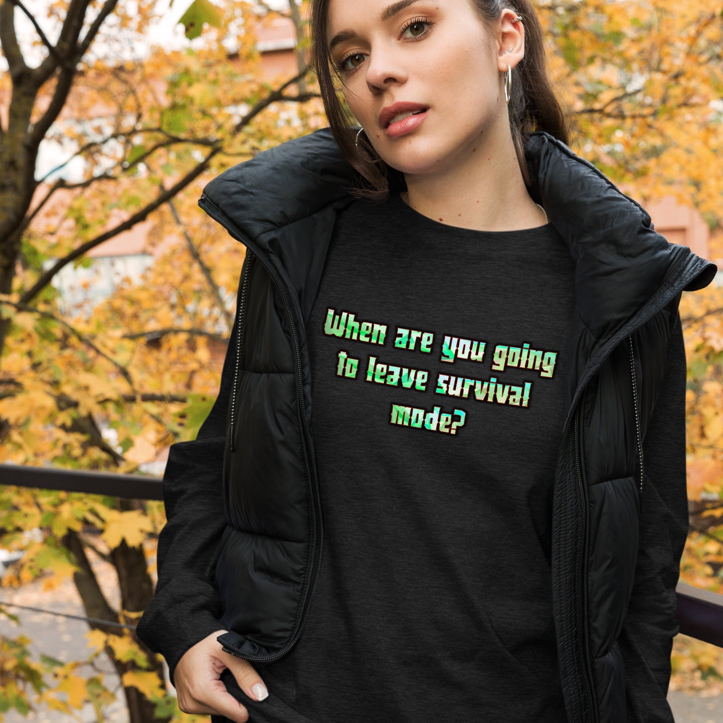 Survival Mode Unisex Long Sleeve Tee