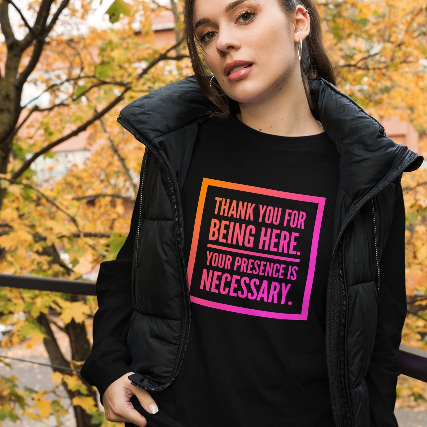 Necessary Presence Unisex Long Sleeve Tee