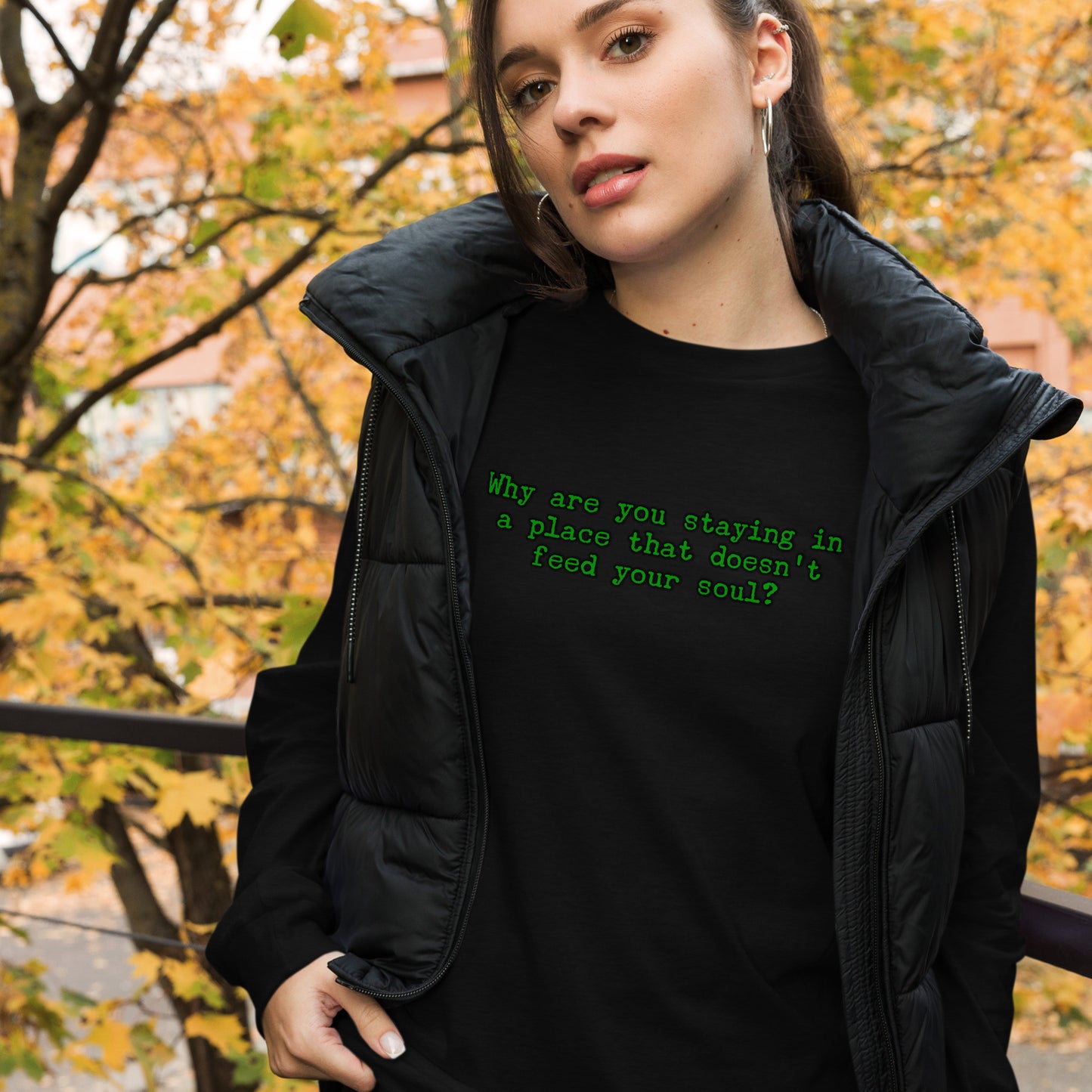 Feed Your Soul Unisex Long Sleeve Tee