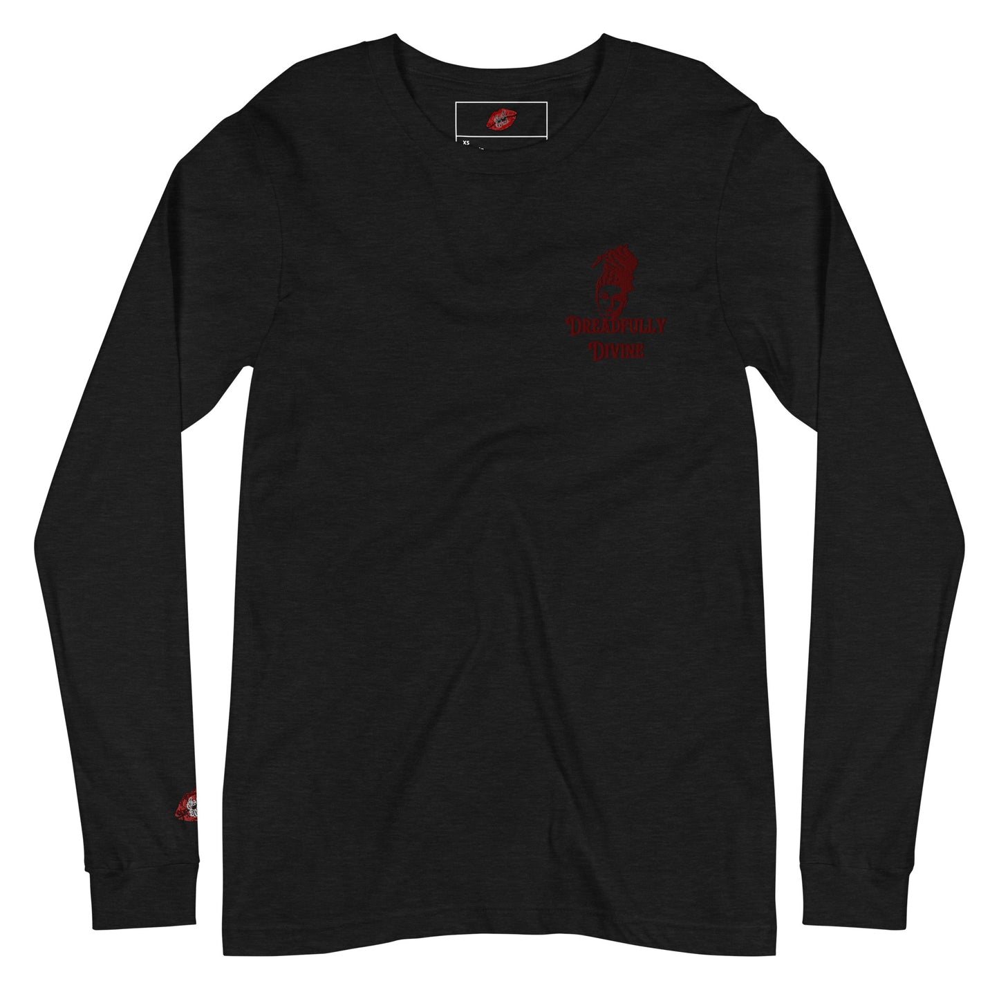 DD Woman #2 (Maroon) Unisex Long Sleeve Tee