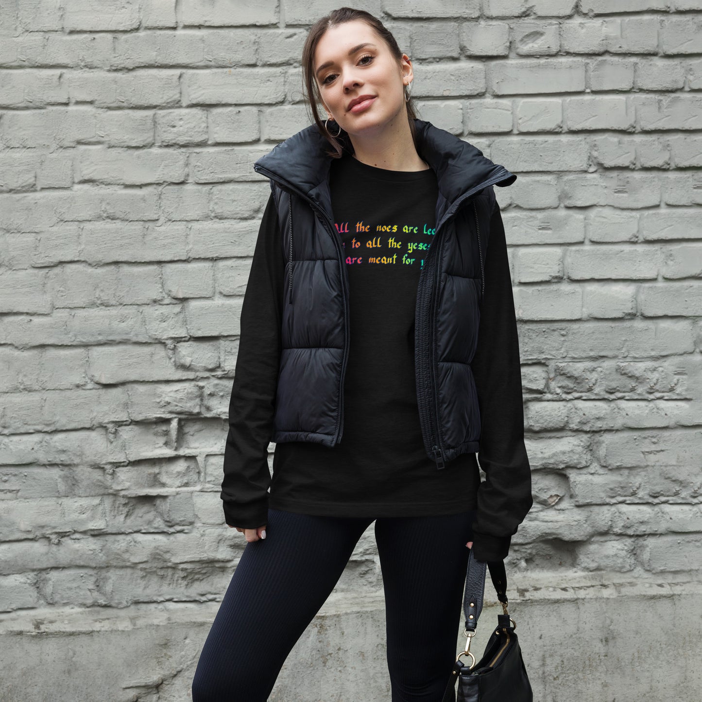 All The Noes Unisex Long Sleeve Tee